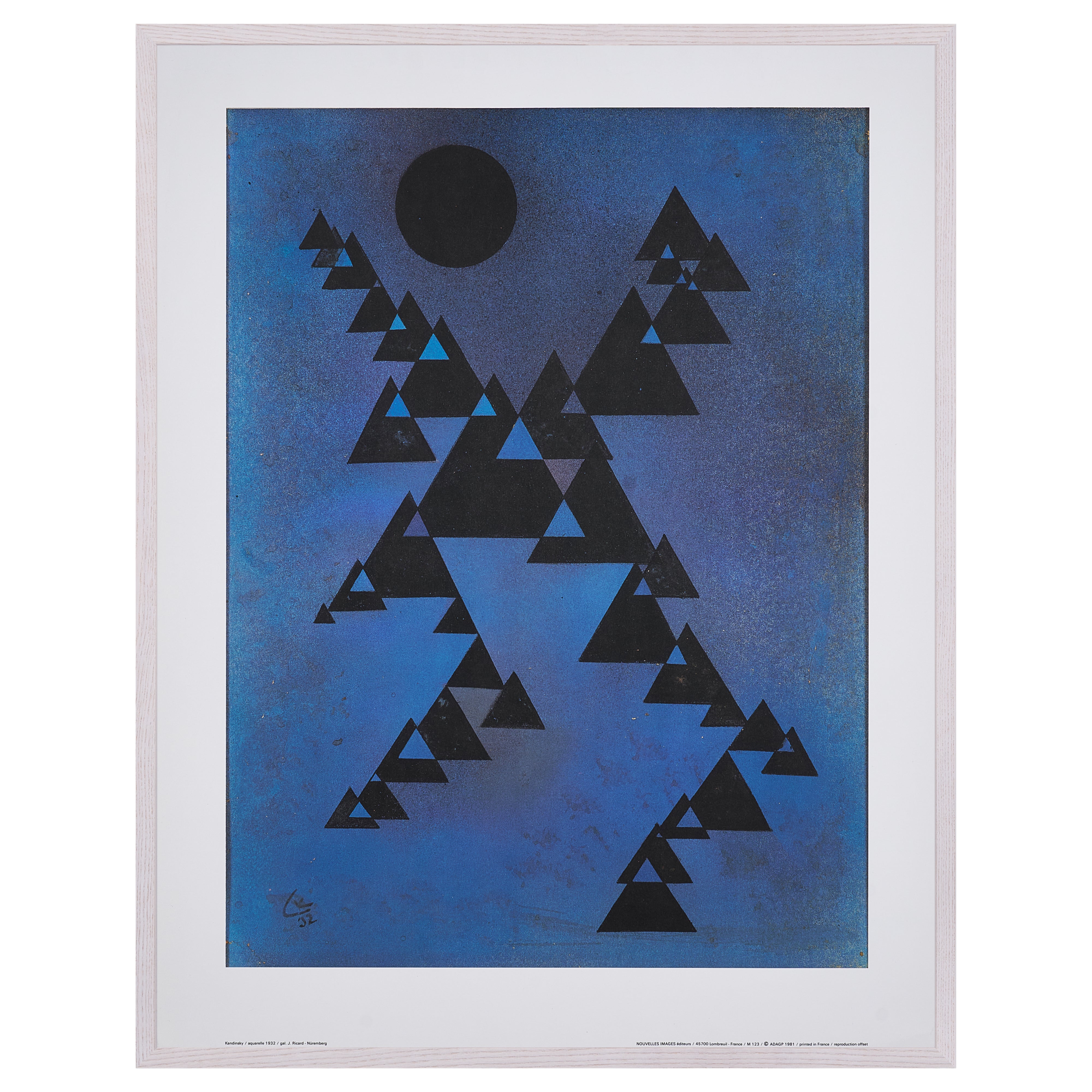 【限定10枚】AQUARELLE 1932 - NOUVELLES IMAGES 1981 / ワシリー・カンディンスキー