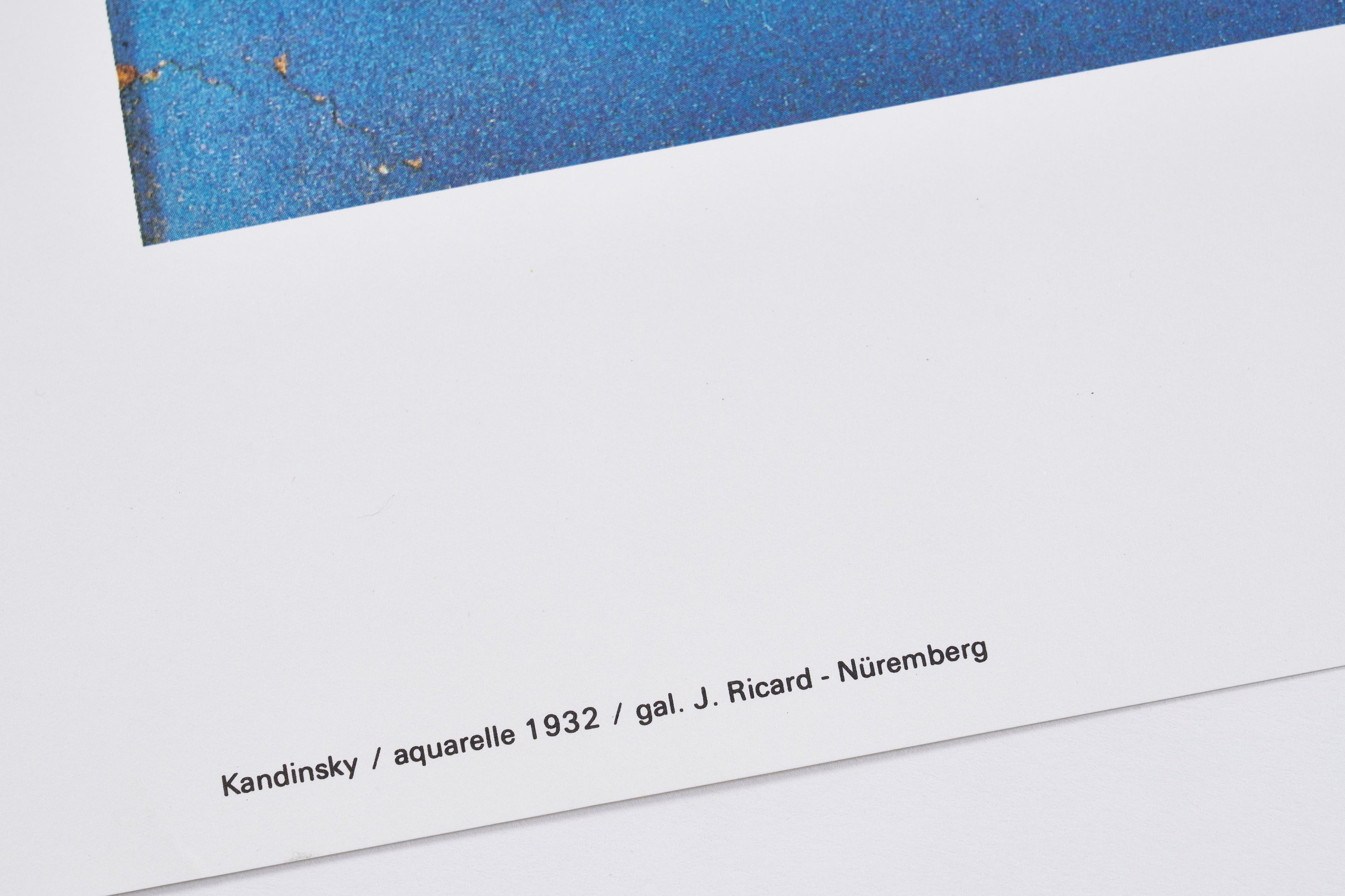 【限定10枚】AQUARELLE 1932 - NOUVELLES IMAGES 1981 / ワシリー・カンディンスキー