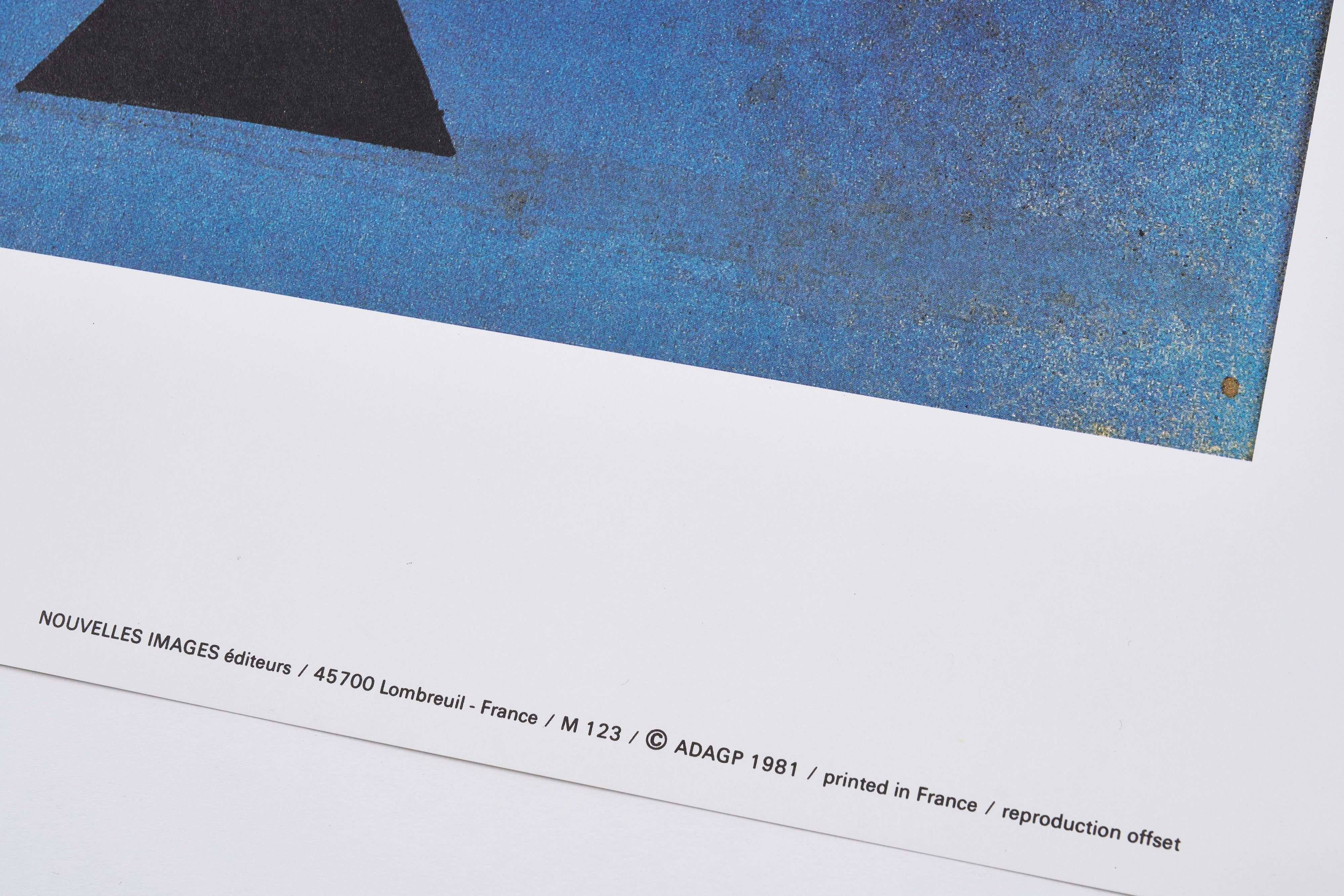 【限定10枚】AQUARELLE 1932 - NOUVELLES IMAGES 1981 / ワシリー・カンディンスキー