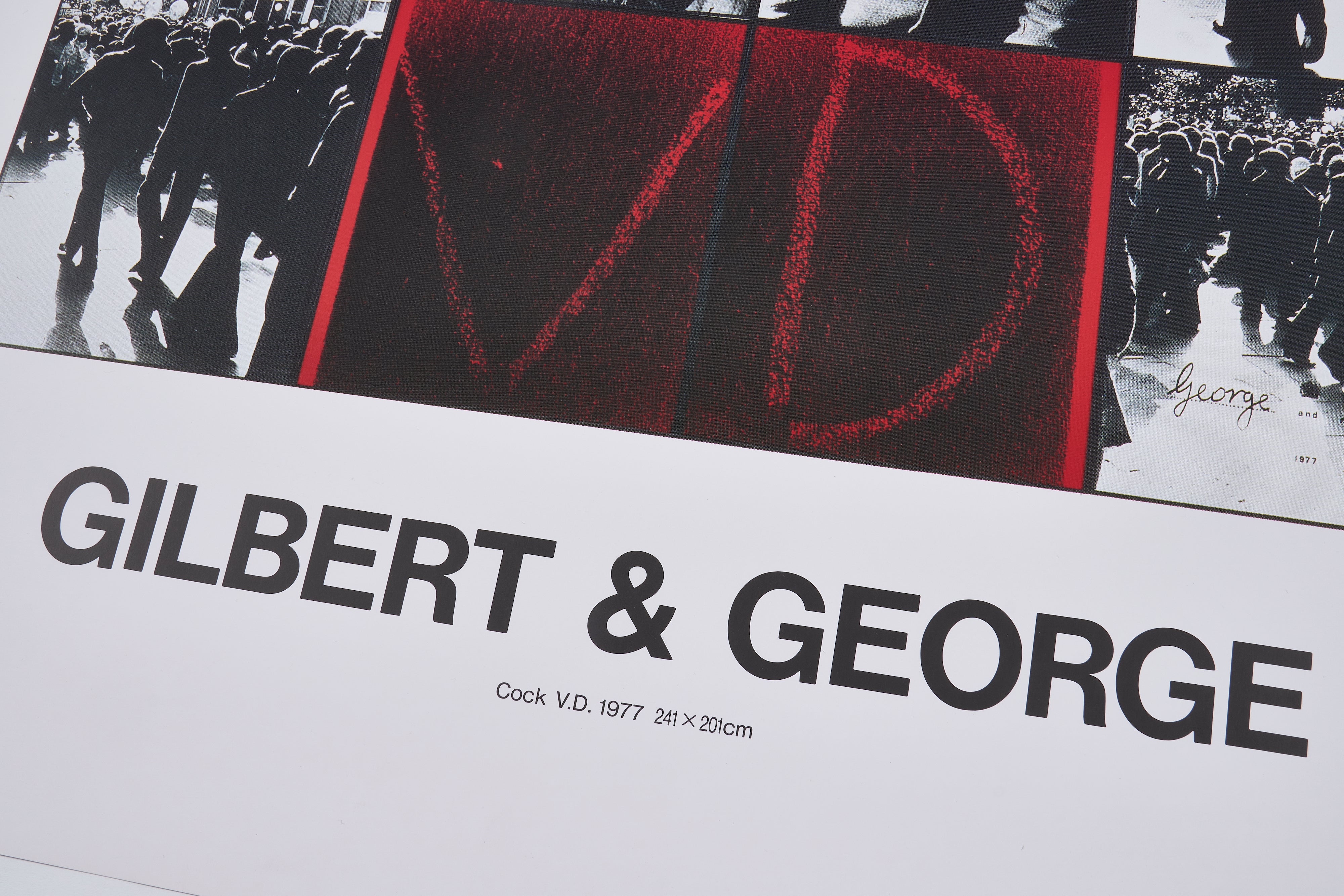【限定10枚】Cock V.D. 1977 - printed in 1990s / ギルバート&ジョージ