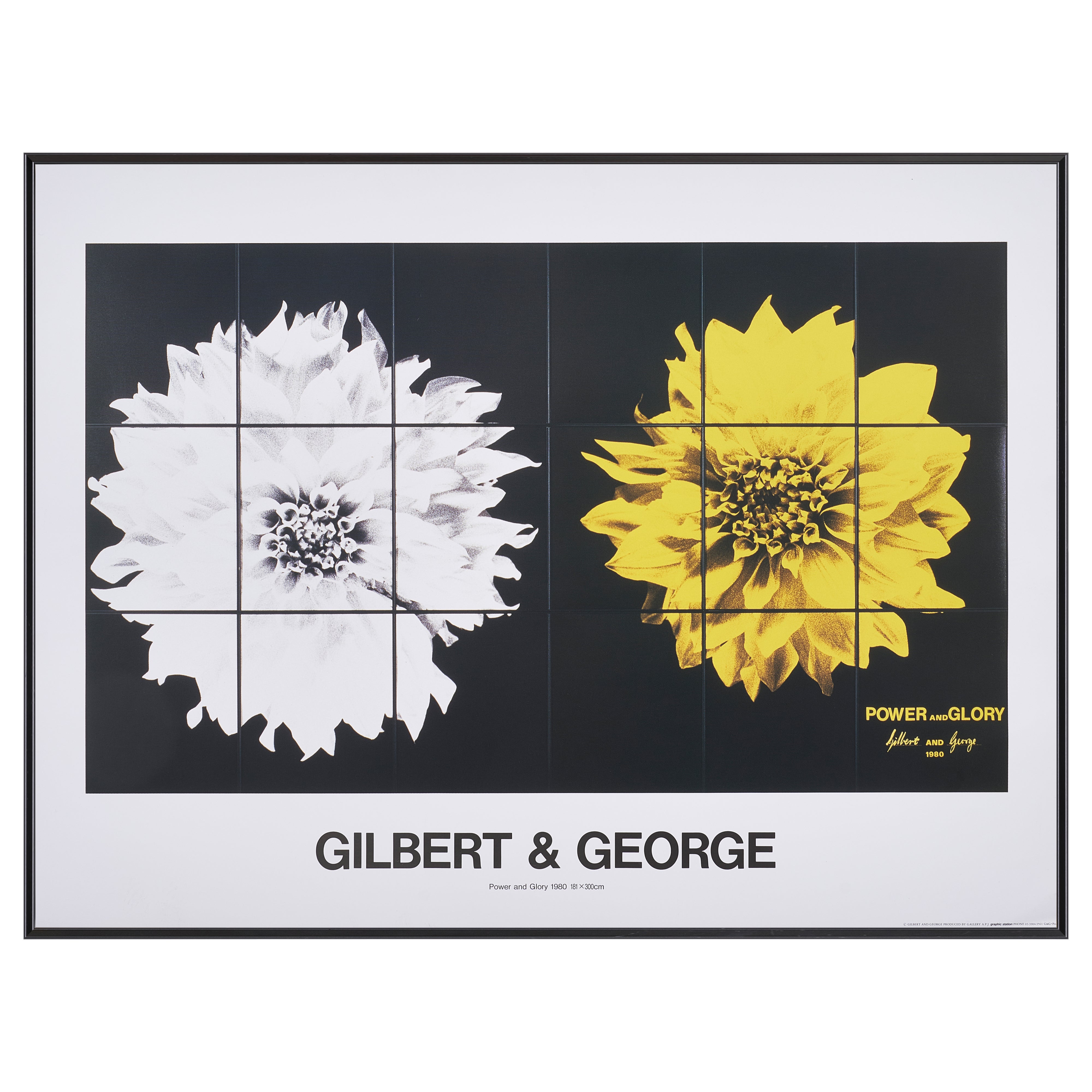 【限定10枚】Power and Glory 1980 - printed in 1990s / ギルバート&ジョージ