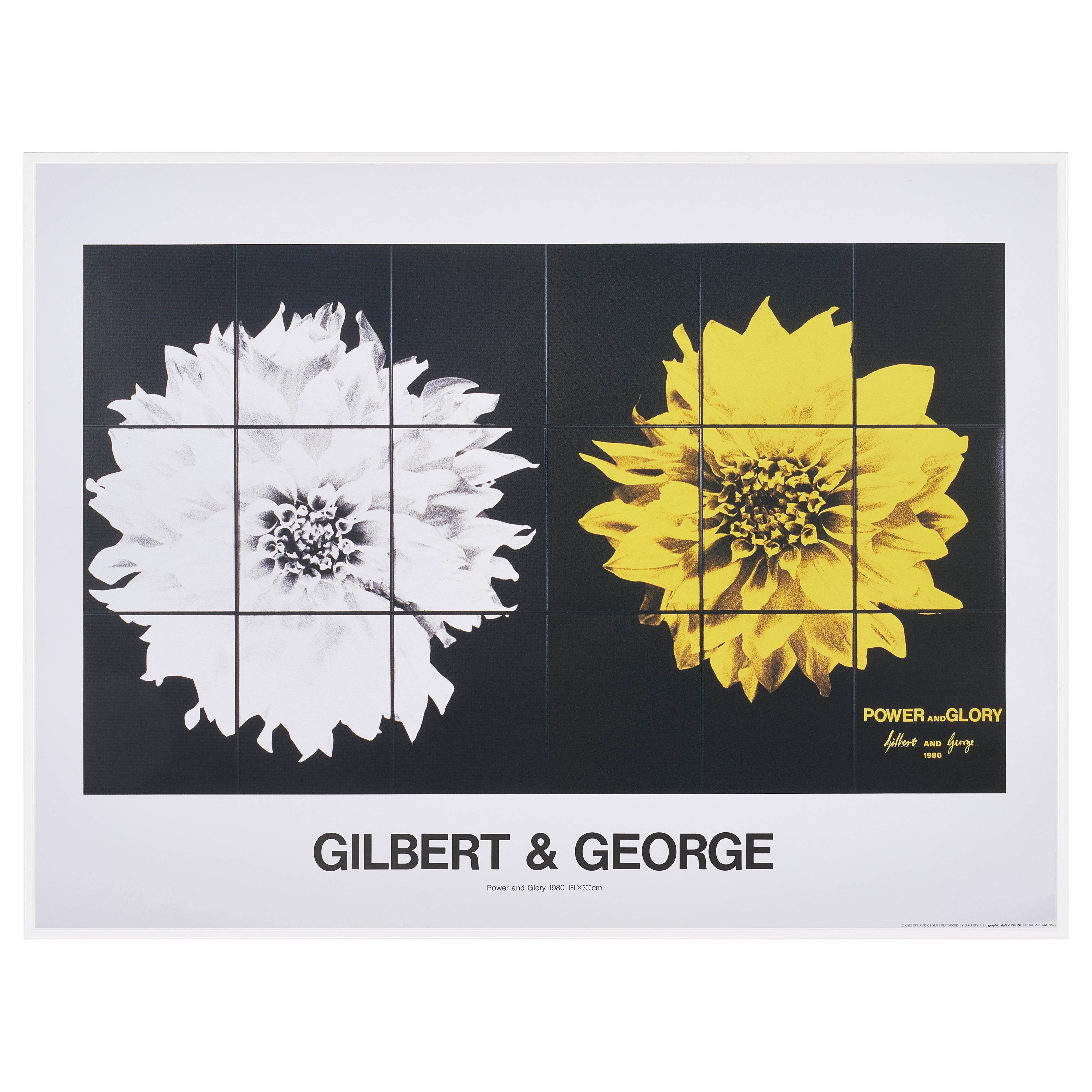 【限定10枚】Power and Glory 1980 - printed in 1990s / ギルバート&ジョージ