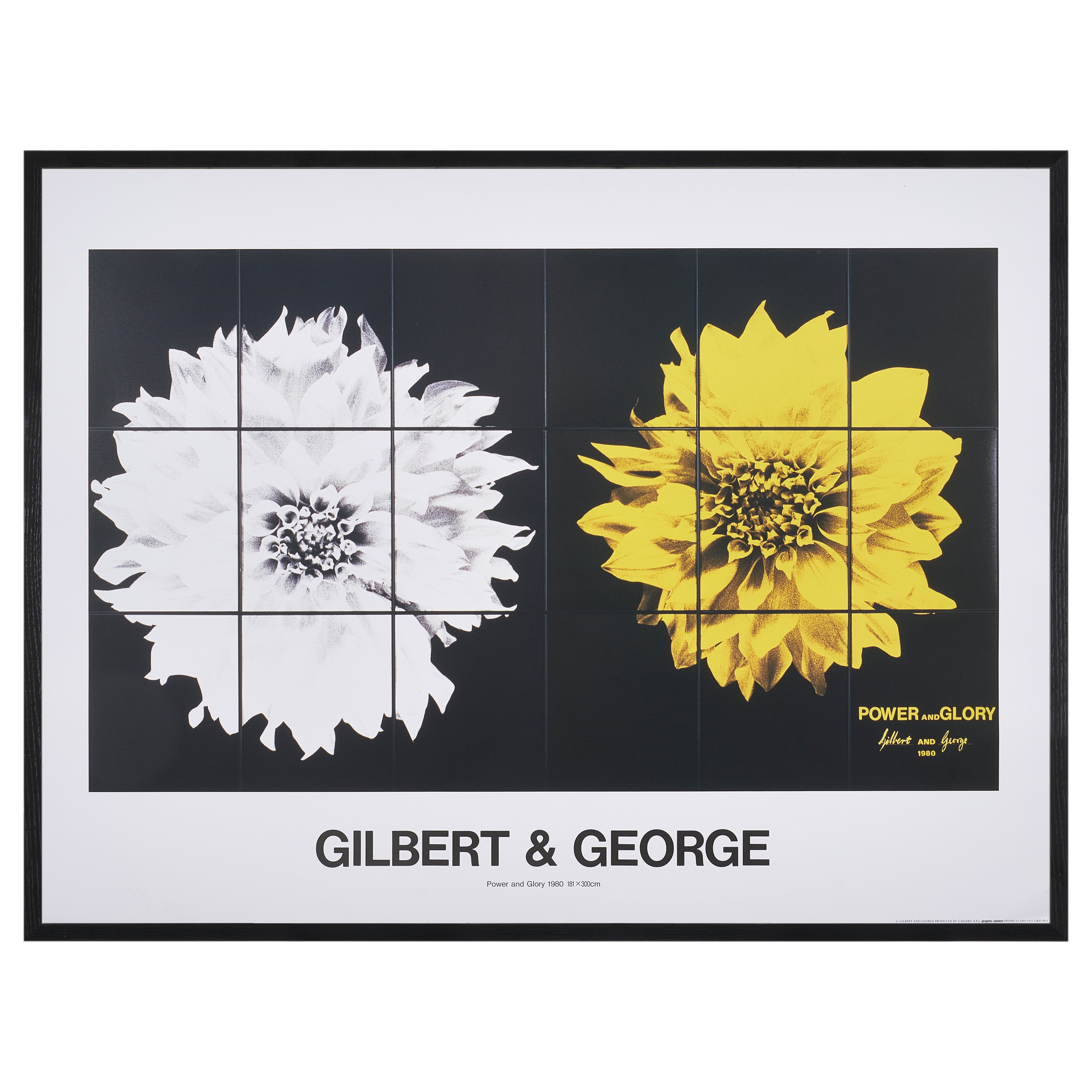 【限定10枚】Power and Glory 1980 - printed in 1990s / ギルバート&ジョージ