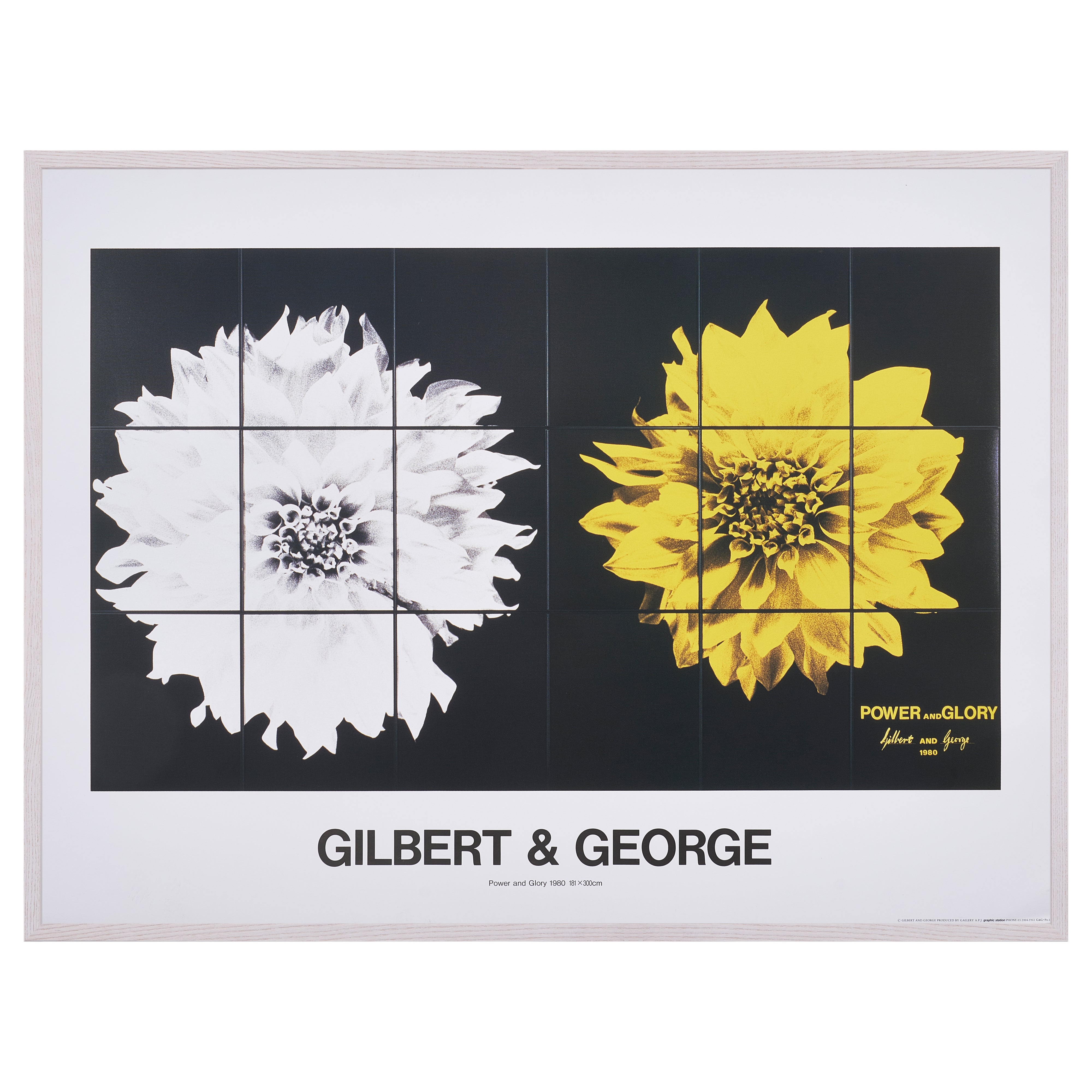 【限定10枚】Power and Glory 1980 - printed in 1990s / ギルバート&ジョージ