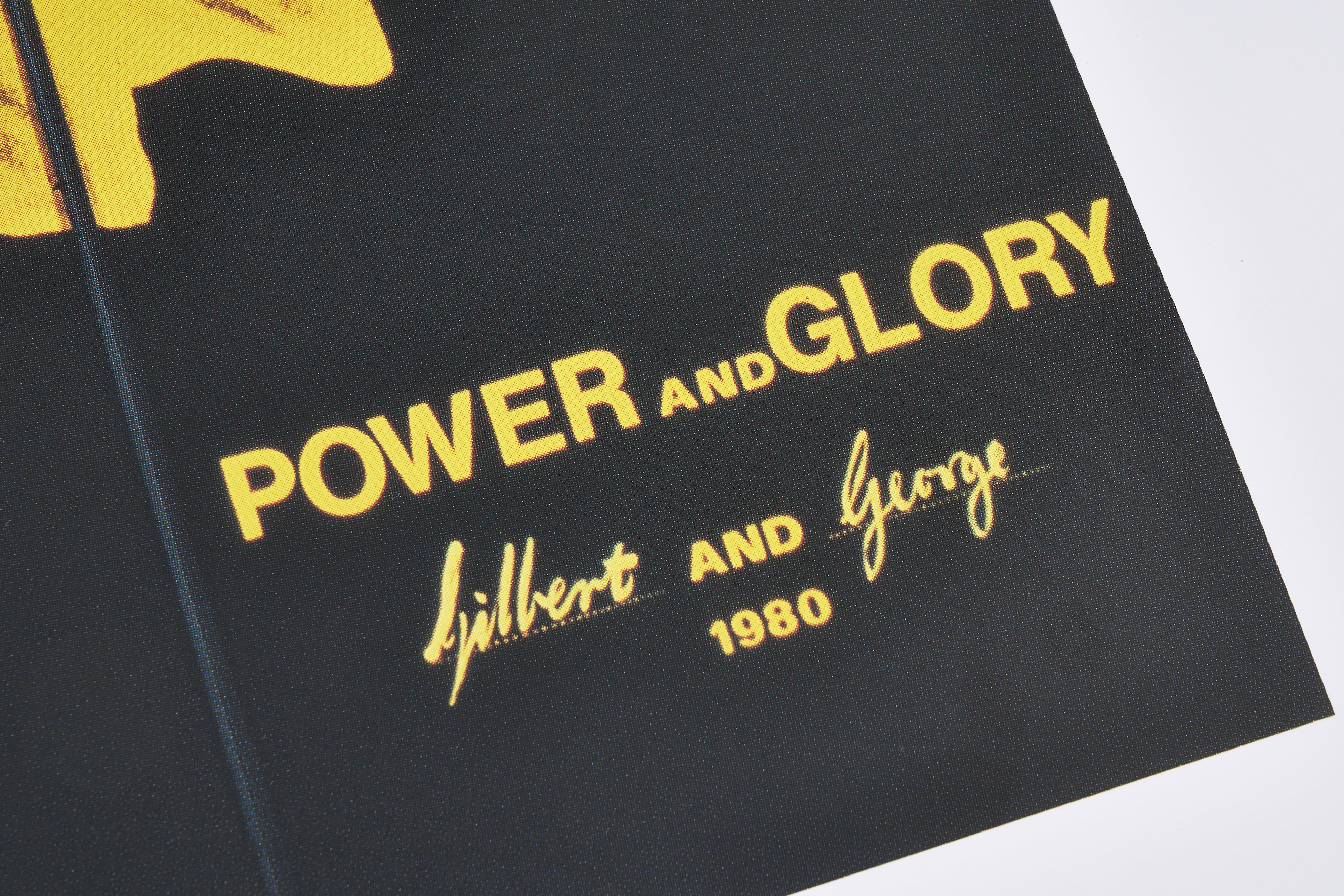 【限定10枚】Power and Glory 1980 - printed in 1990s / ギルバート&ジョージ