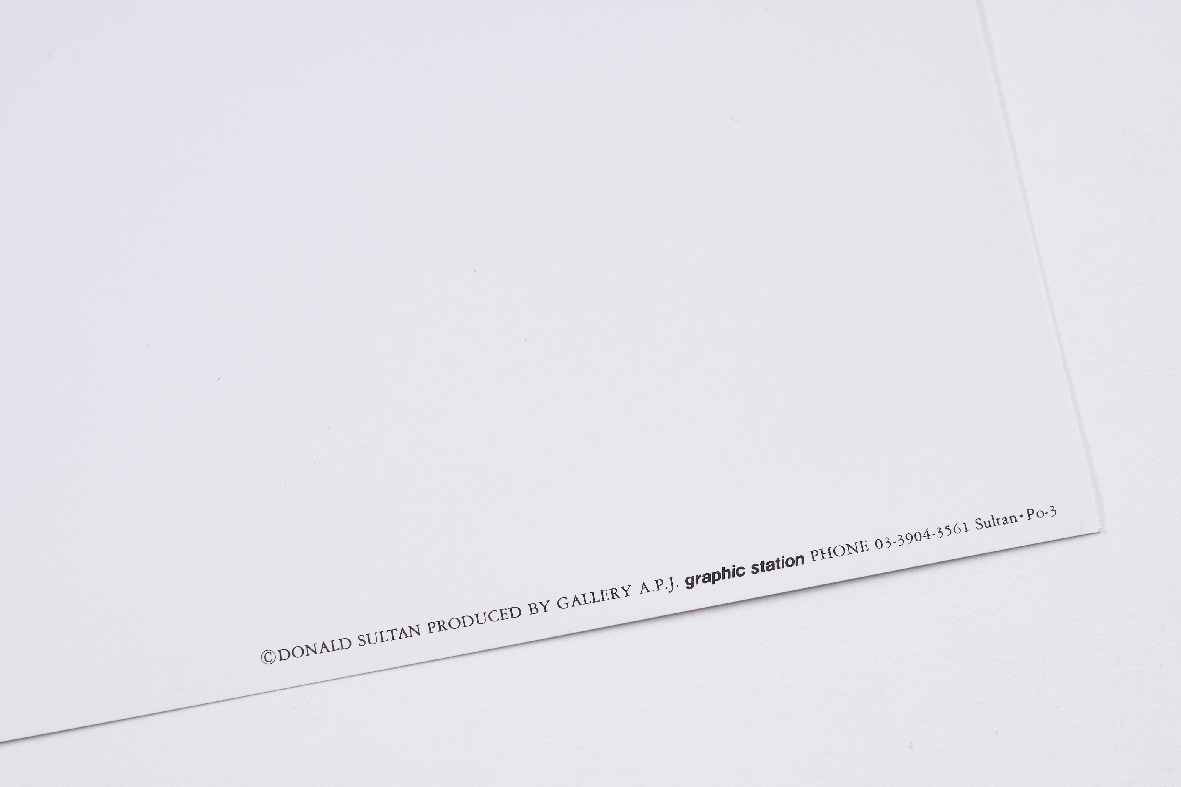 【限定30枚】Lilacs in a Vase 1987 -Gallery A.P.J. 1990s / ドナルド・サルタン
