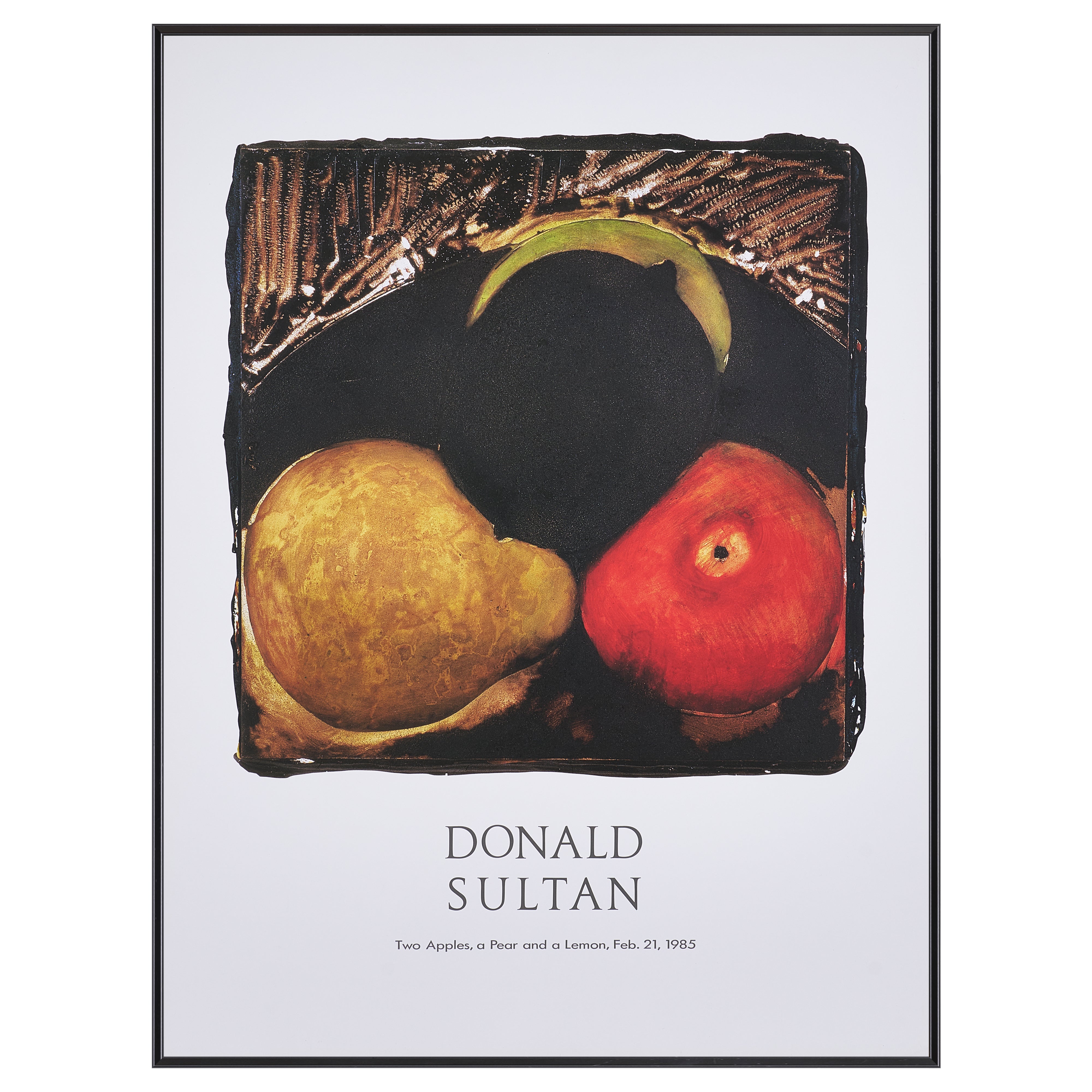 【限定30枚】Two Apples, a Pear and a Lemon 1985 - Gallery A.P.J. 1990s / ドナルド・サルタン