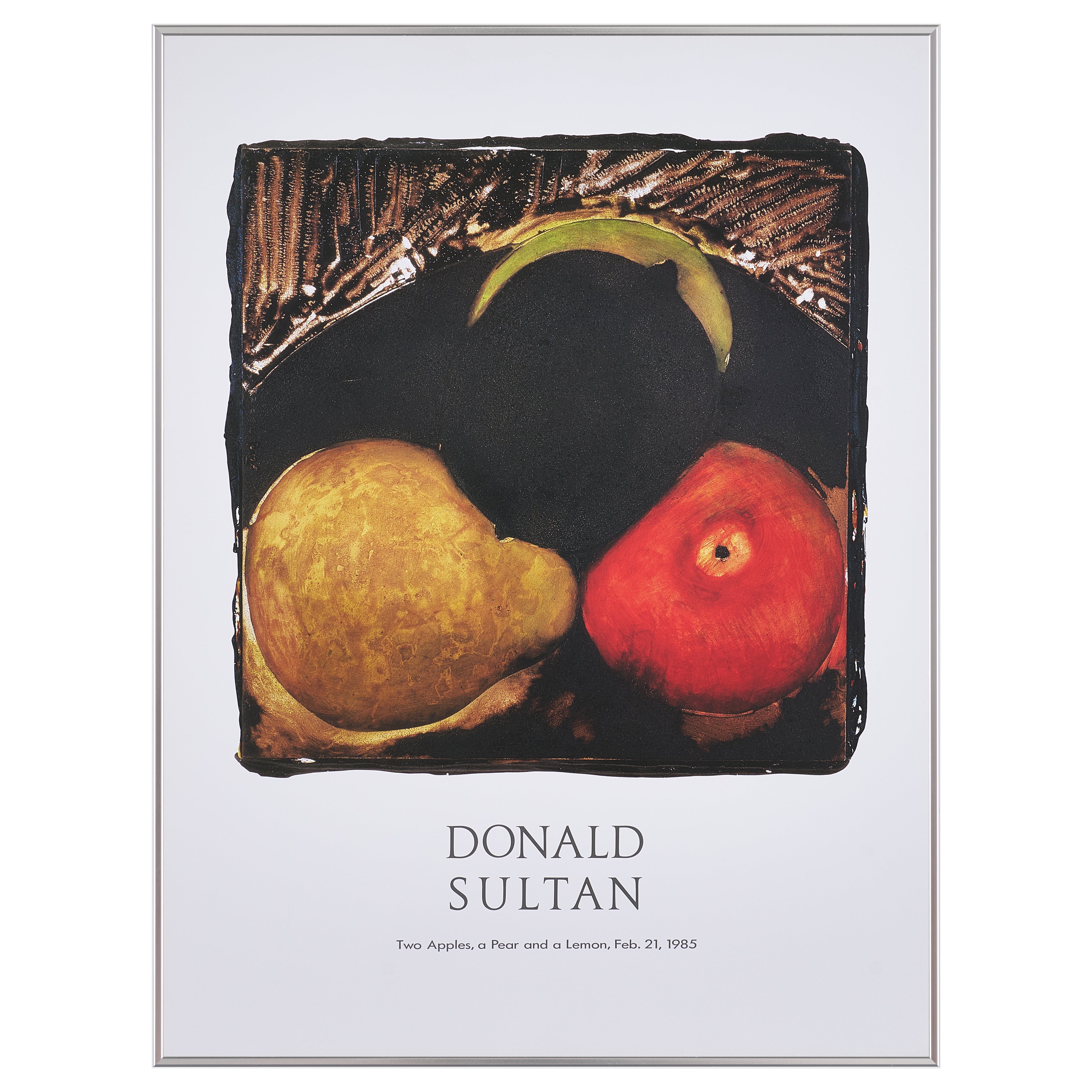 【限定30枚】Two Apples, a Pear and a Lemon 1985 - Gallery A.P.J. 1990s / ドナルド・サルタン