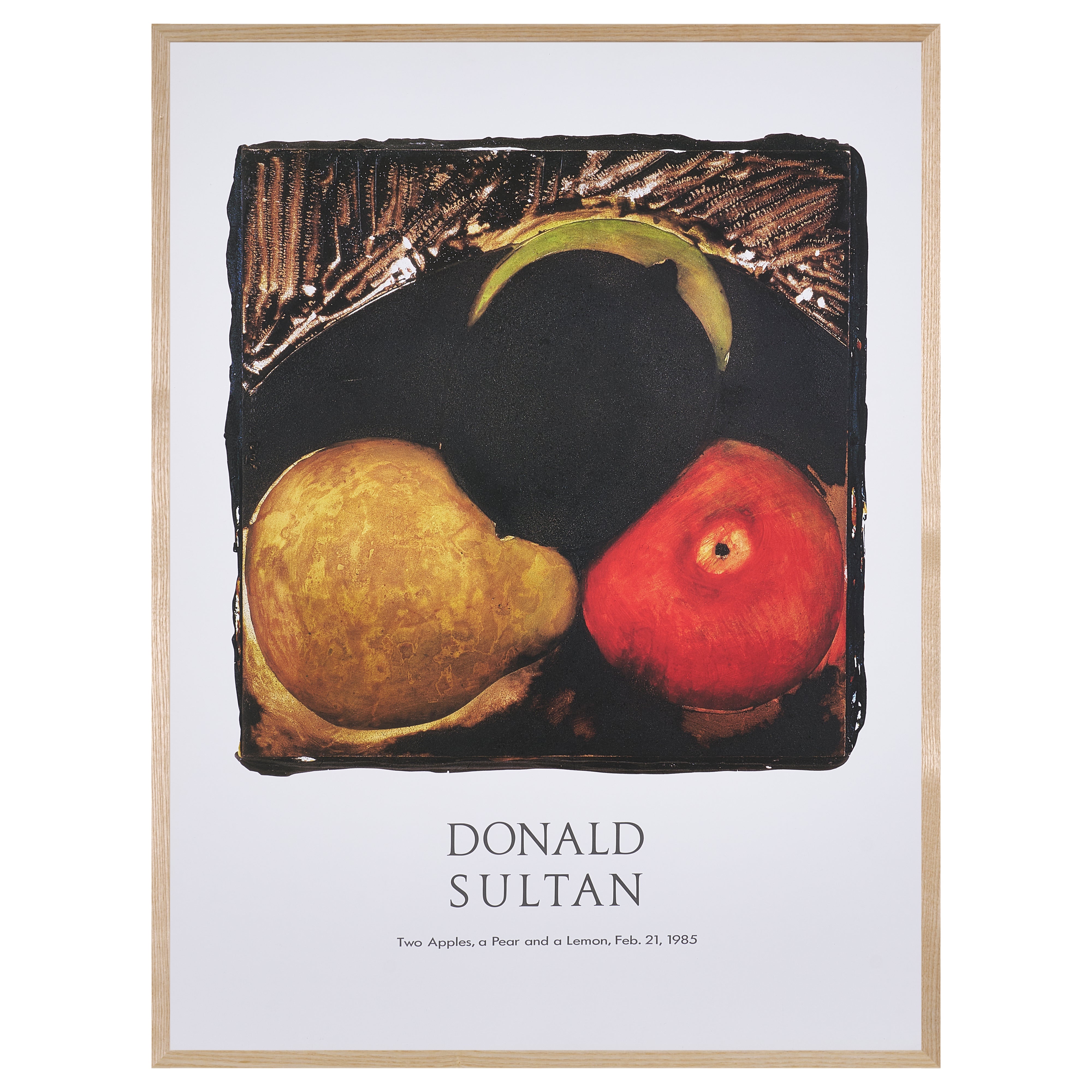 【限定30枚】Two Apples, a Pear and a Lemon 1985 - Gallery A.P.J. 1990s / ドナルド・サルタン