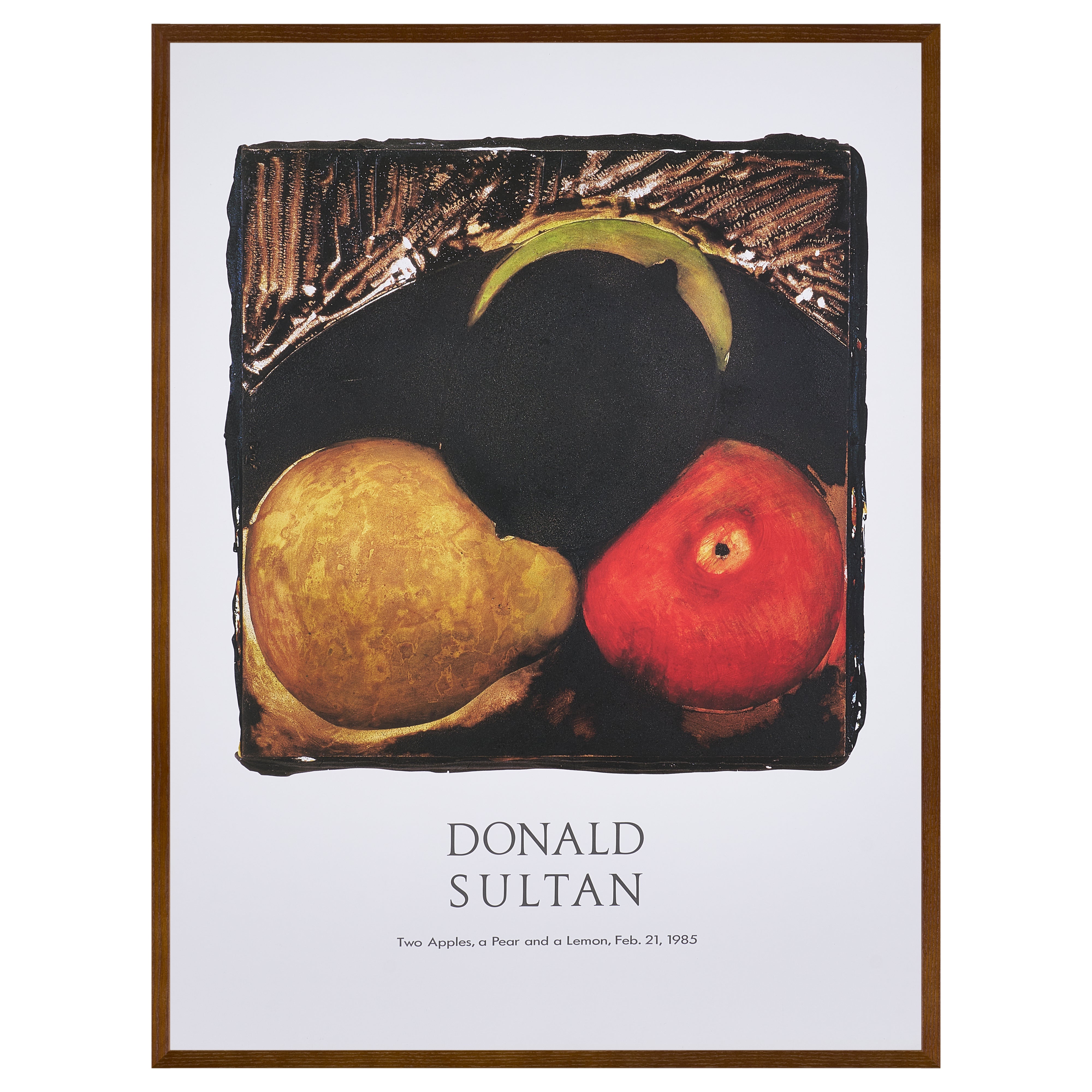 【限定30枚】Two Apples, a Pear and a Lemon 1985 - Gallery A.P.J. 1990s / ドナルド・サルタン