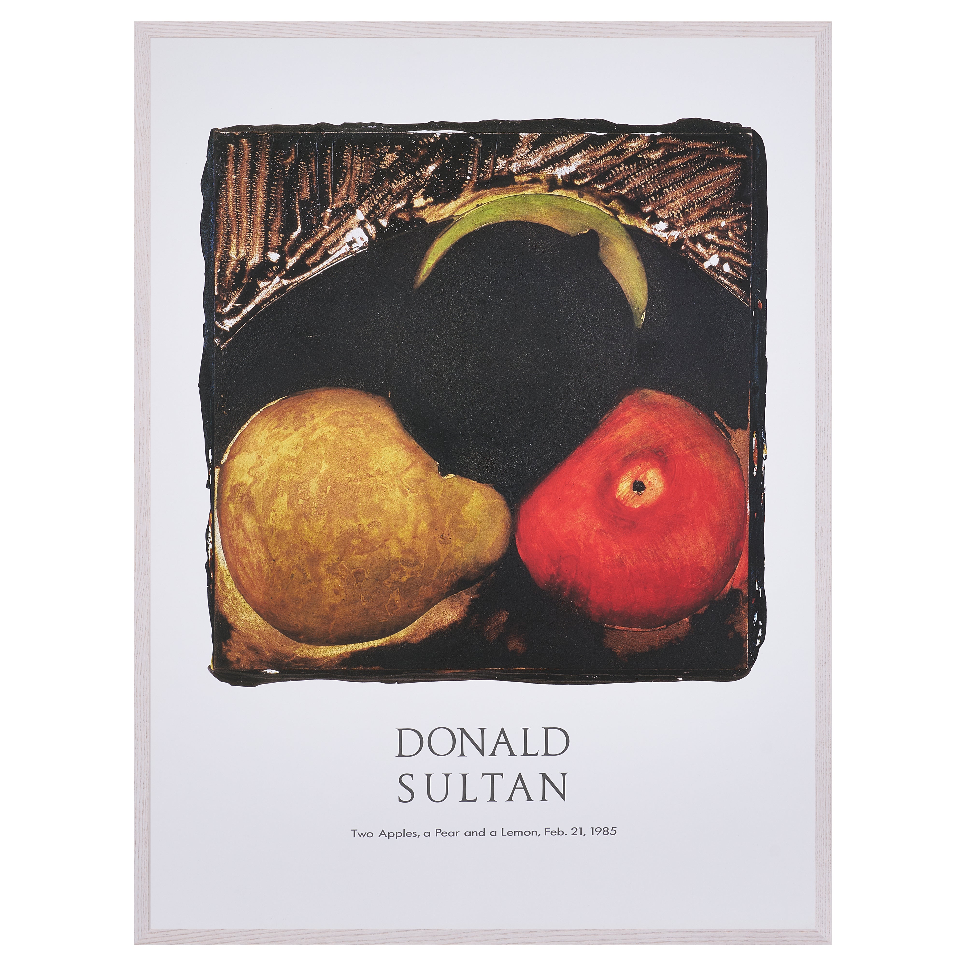 【限定30枚】Two Apples, a Pear and a Lemon 1985 - Gallery A.P.J. 1990s / ドナルド・サルタン