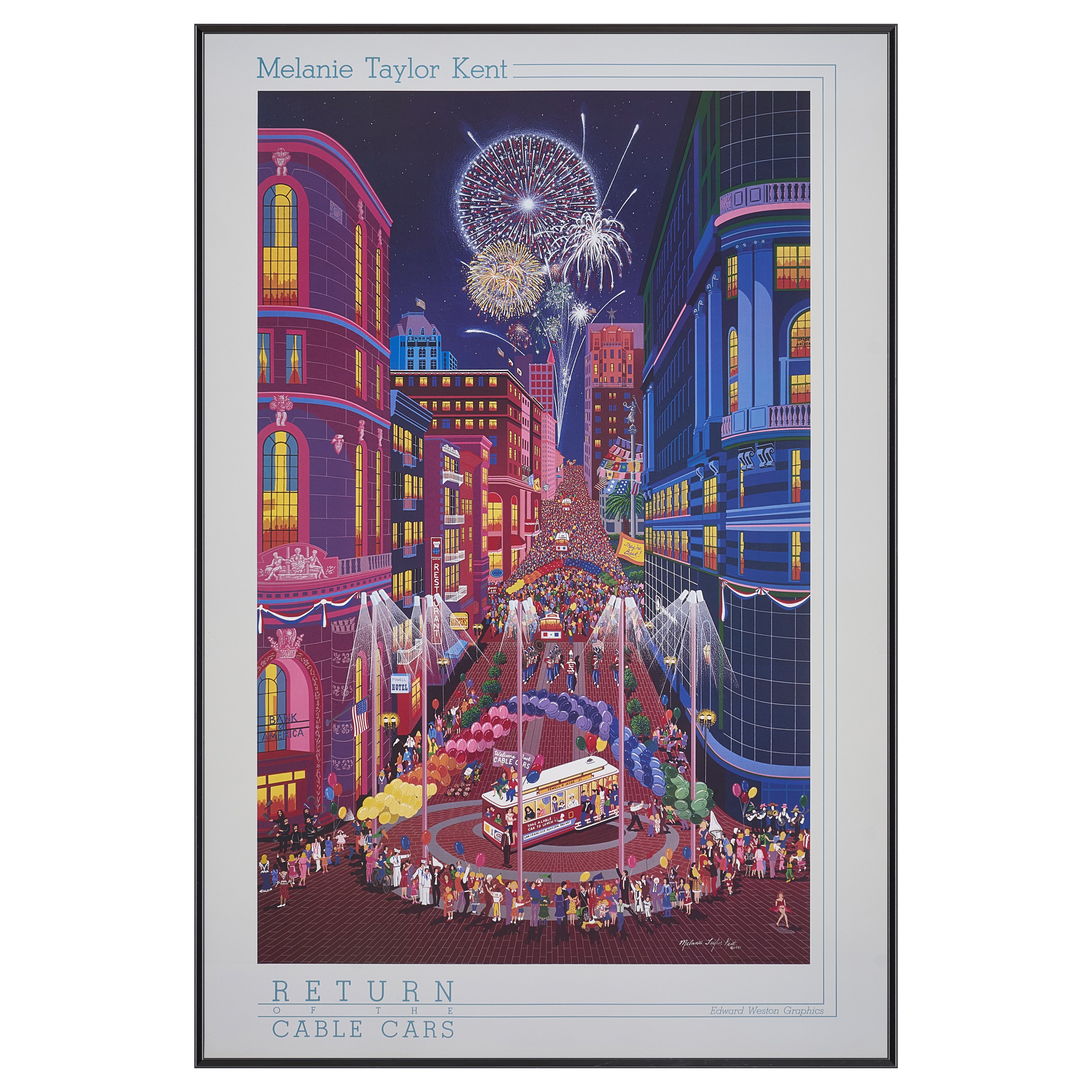 【限定30枚】RETURN OF THE CABLE CARS 1985 / メラニー・テイラー・ケント