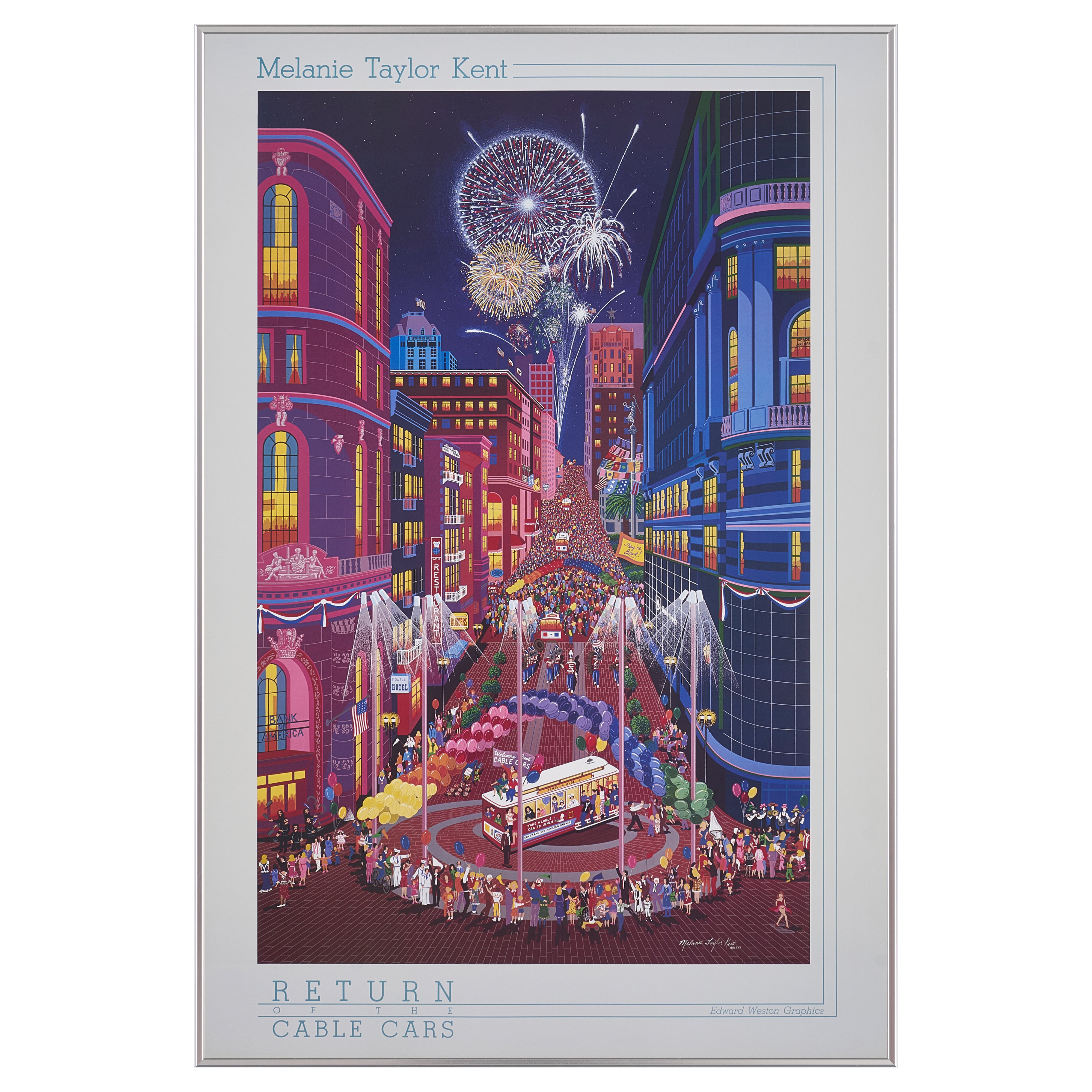 【限定30枚】RETURN OF THE CABLE CARS 1985 / メラニー・テイラー・ケント
