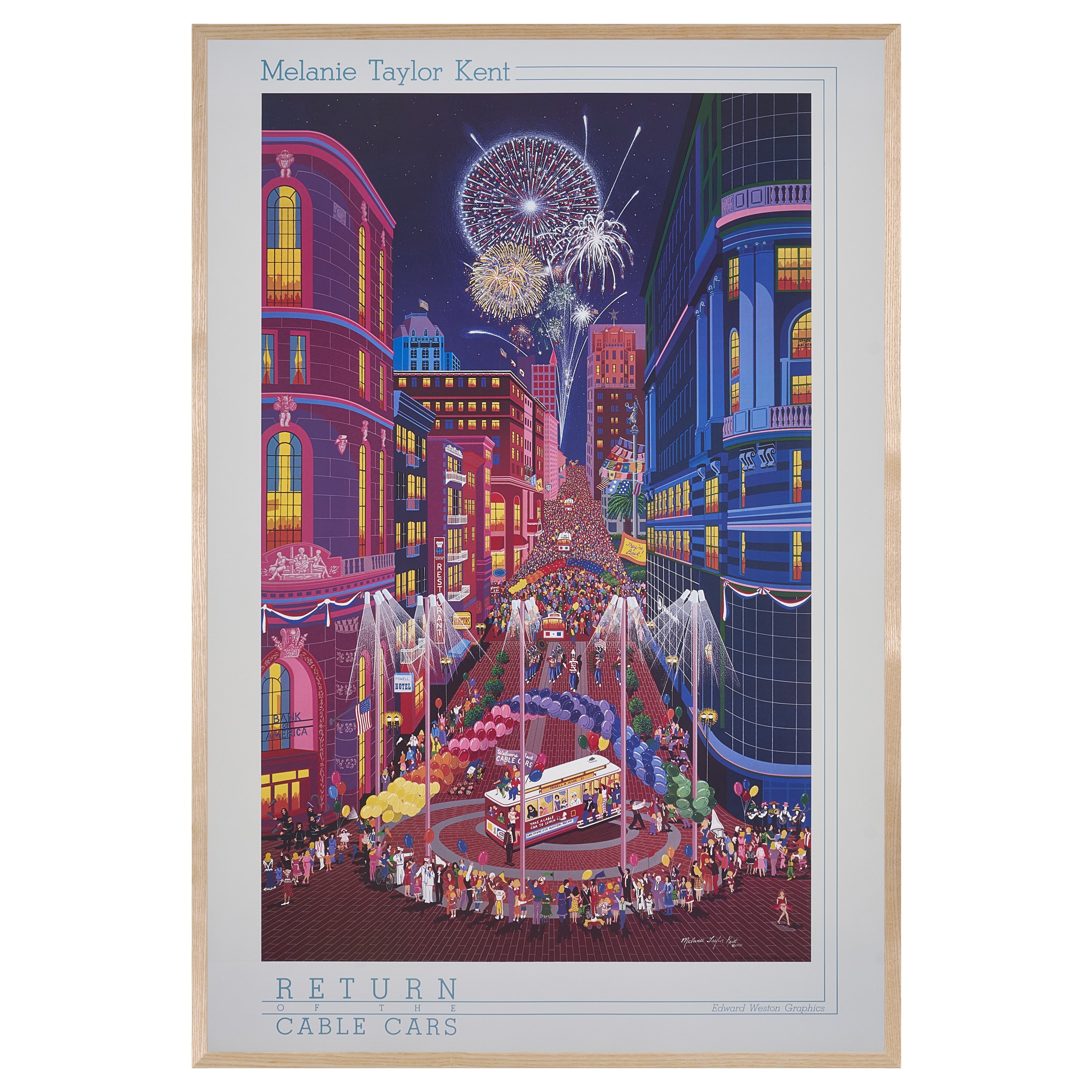 【限定30枚】RETURN OF THE CABLE CARS 1985 / メラニー・テイラー・ケント