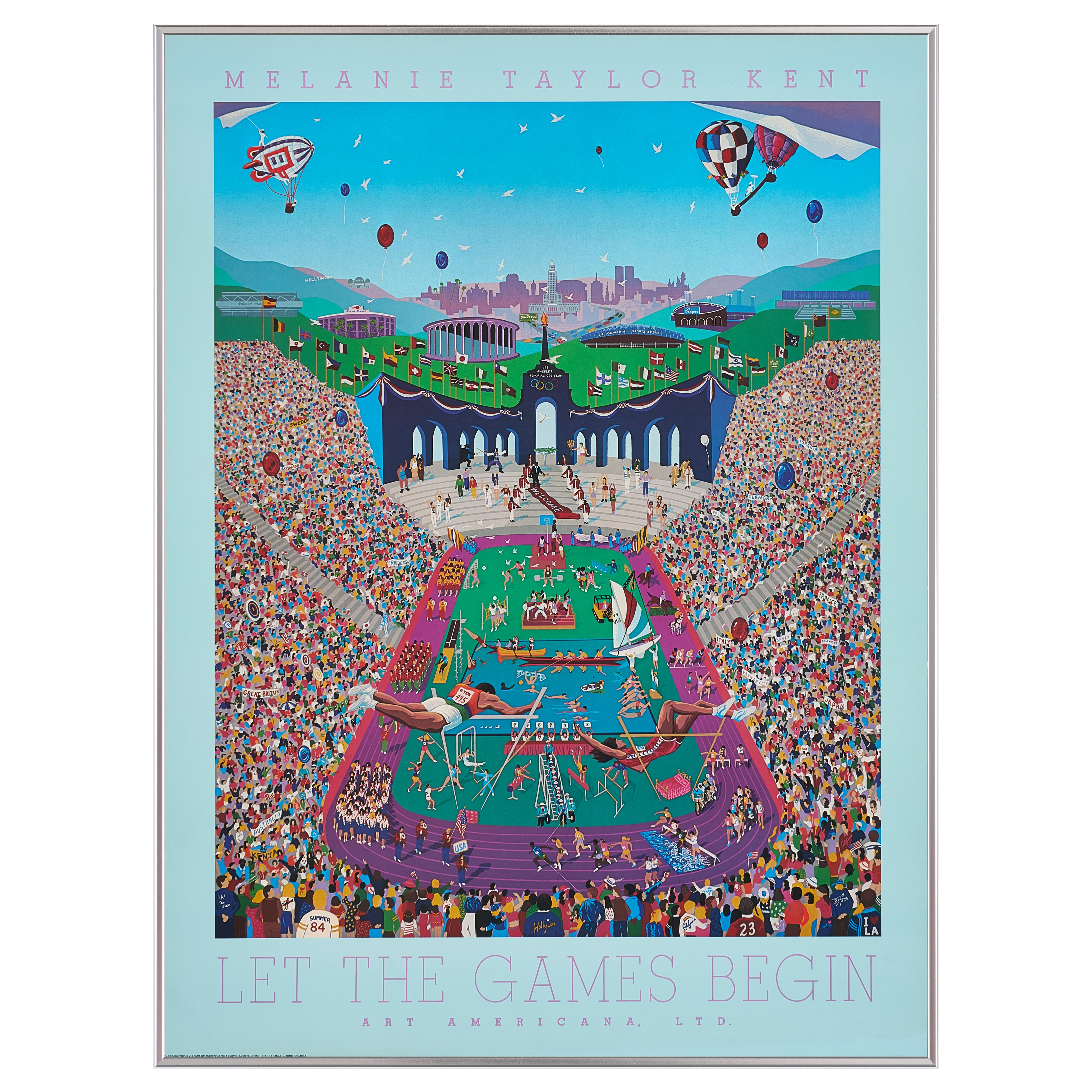 【限定30枚】LET THE GAMES BEGIN 1984 / メラニー・テイラー・ケント