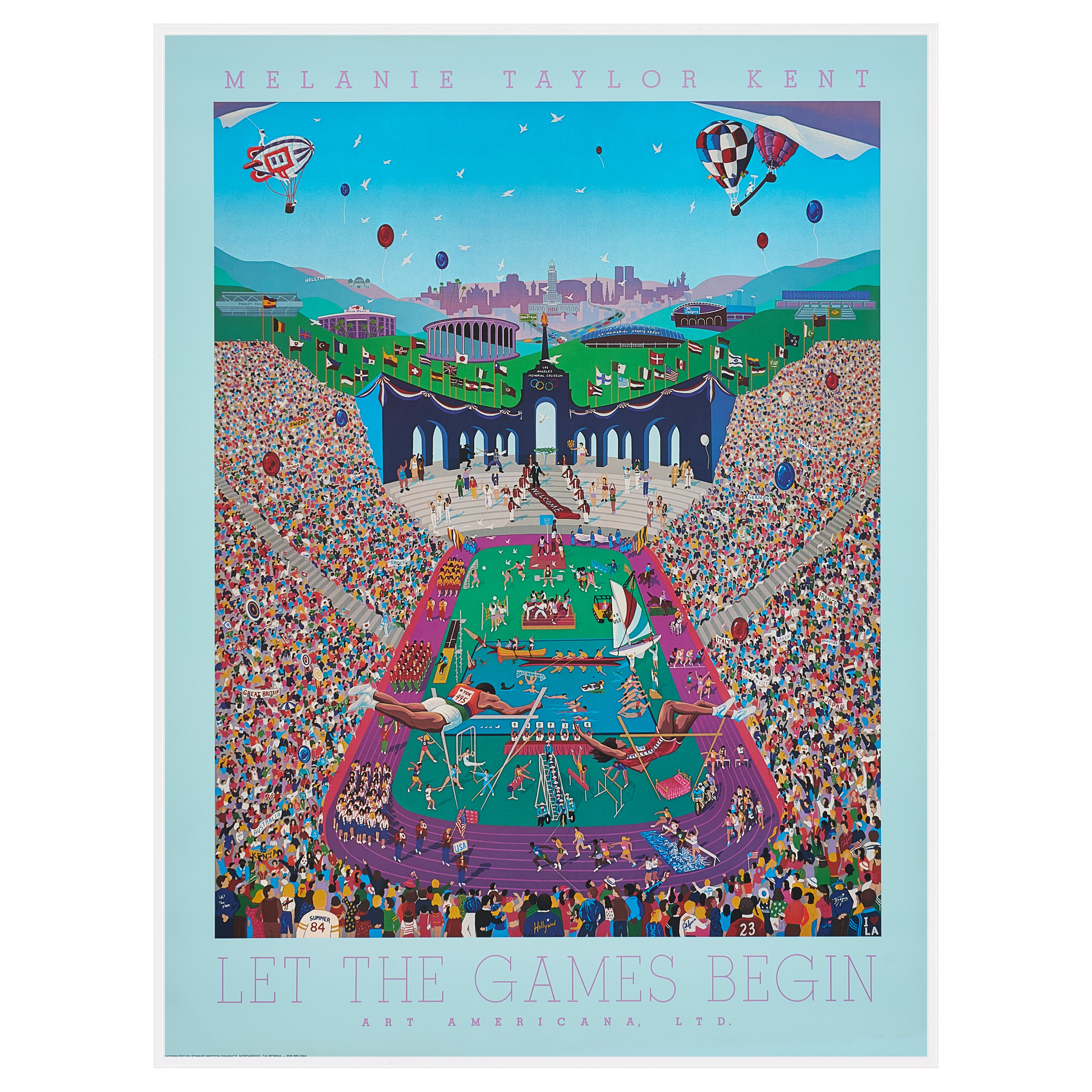【限定30枚】LET THE GAMES BEGIN 1984 / メラニー・テイラー・ケント