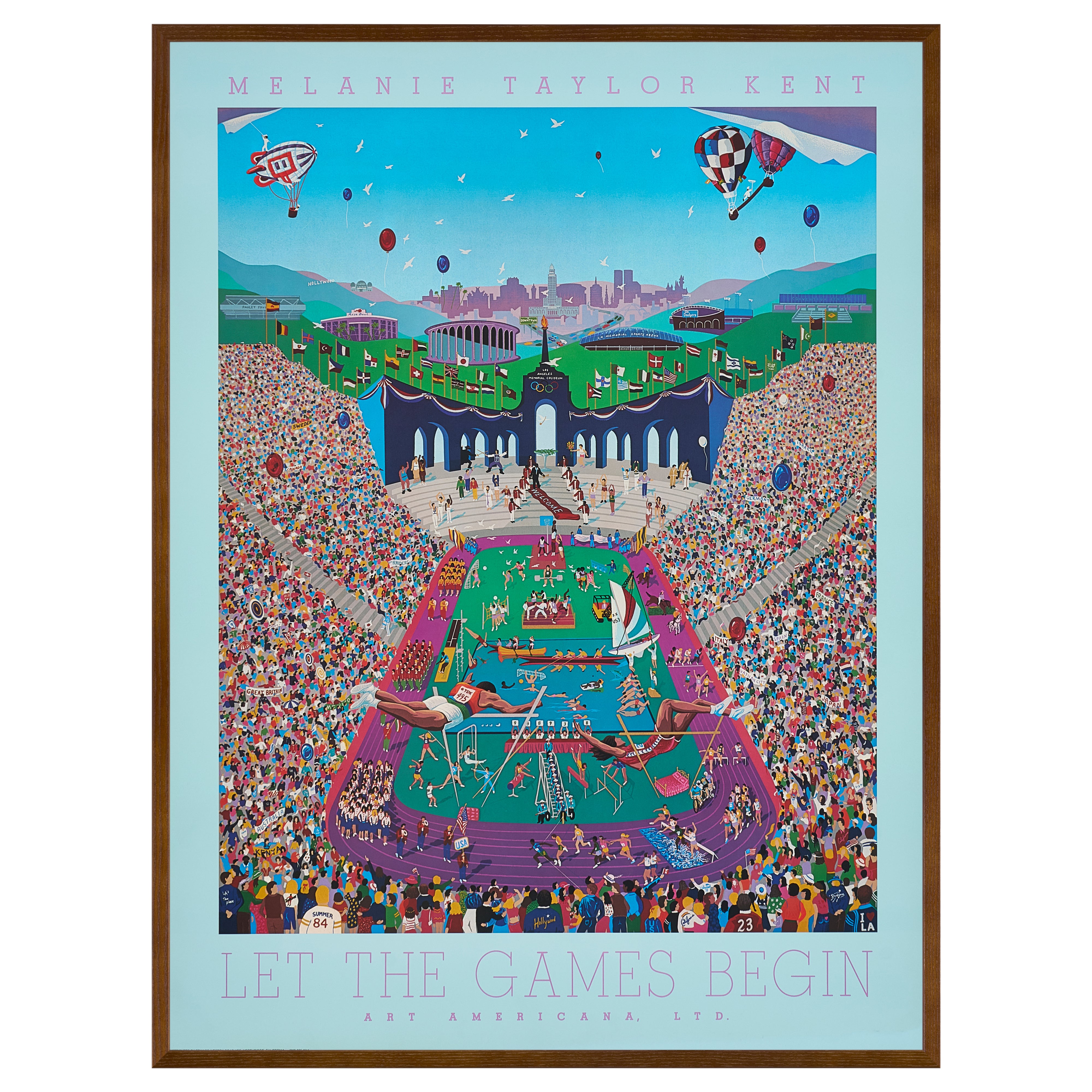【限定30枚】LET THE GAMES BEGIN 1984 / メラニー・テイラー・ケント