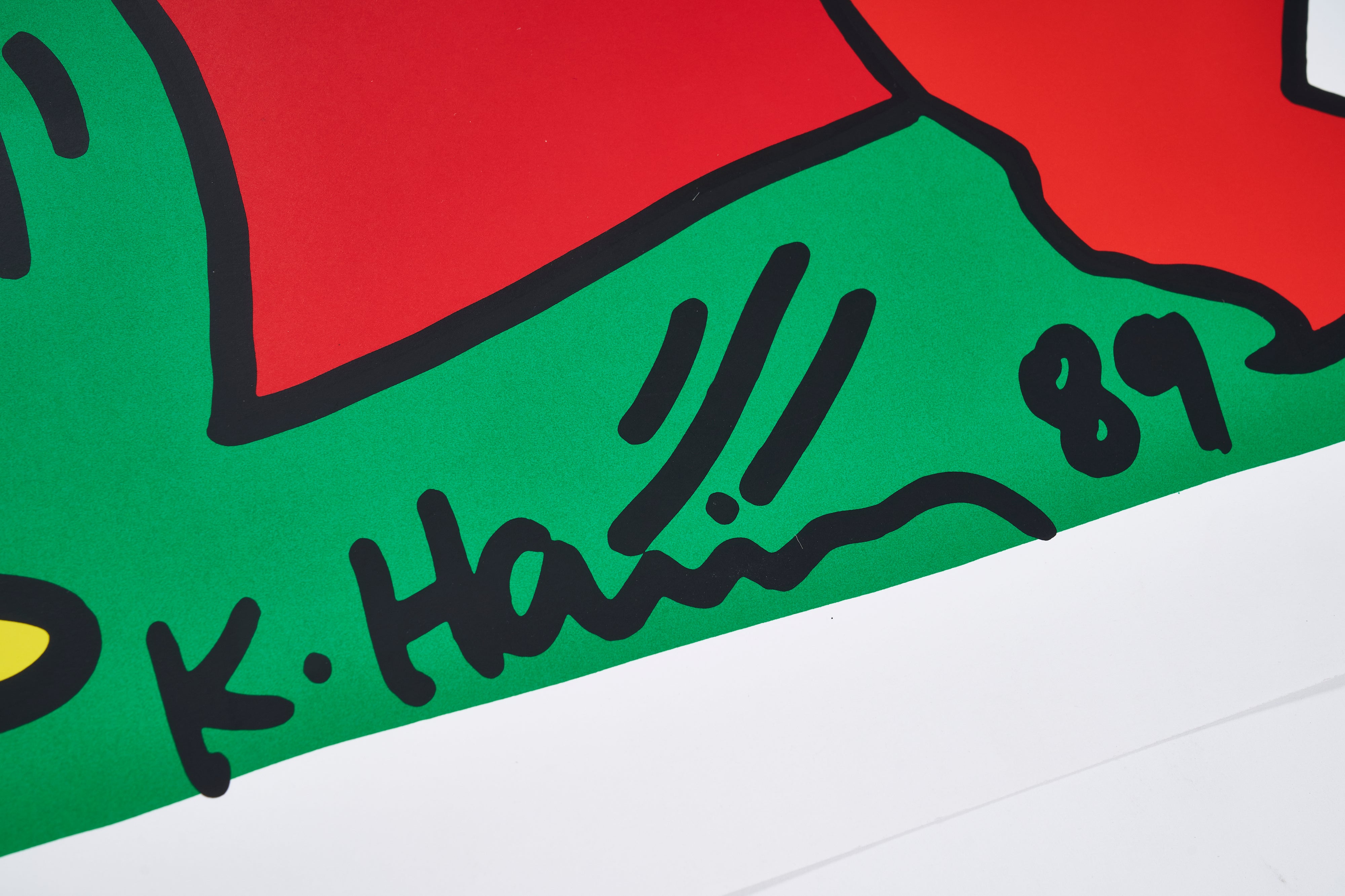 【限定5枚】AUGUST 1st 1991 (Switzerland 700 Years) 1989 - Albin Uldry 1991 / キース・へリング