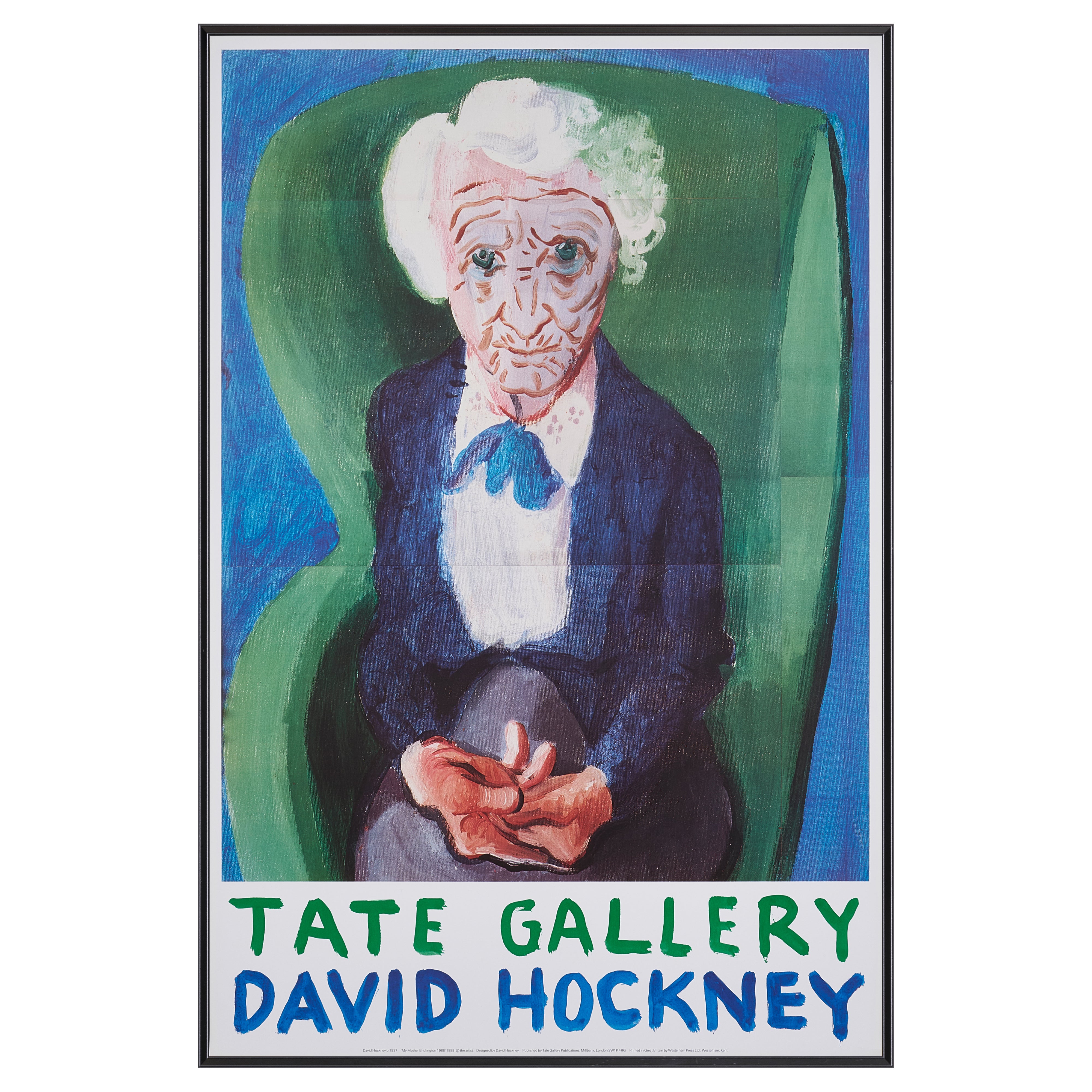 【限定10枚】My Mother Bridlington 1988 - TATE GALLERY 1988 / デイヴィッド・ホックニー