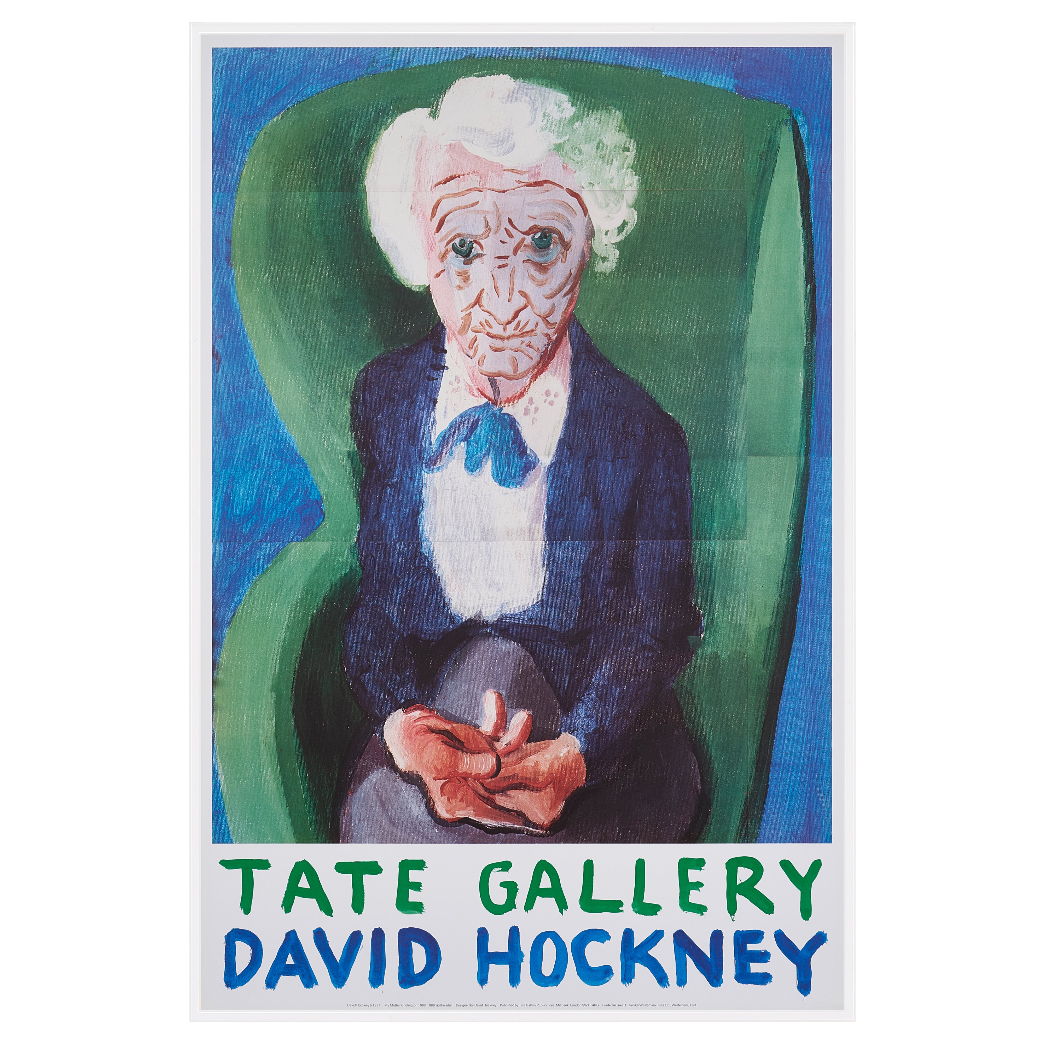 【限定10枚】My Mother Bridlington 1988 - TATE GALLERY 1988 / デイヴィッド・ホックニー