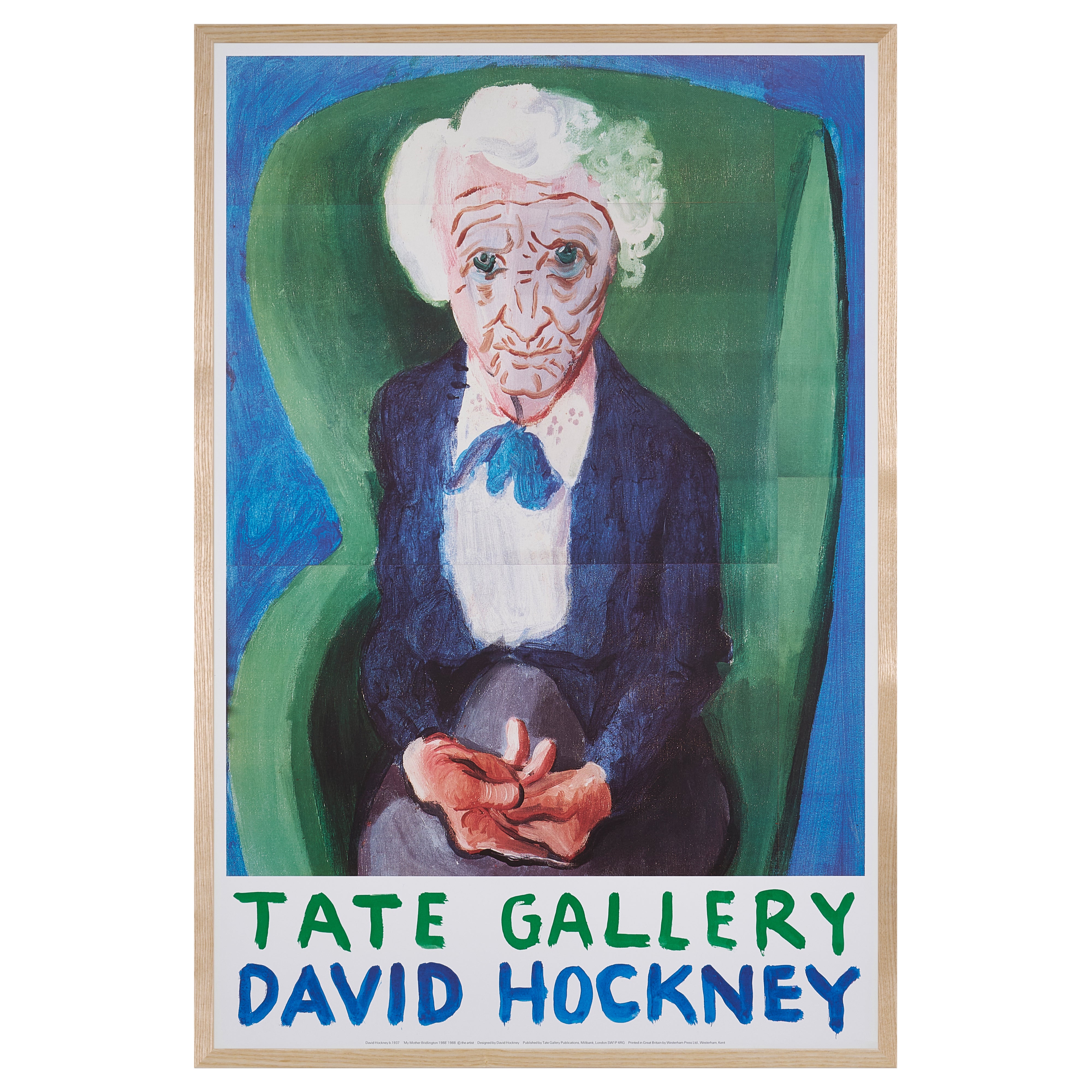 【限定10枚】My Mother Bridlington 1988 - TATE GALLERY 1988 / デイヴィッド・ホックニー