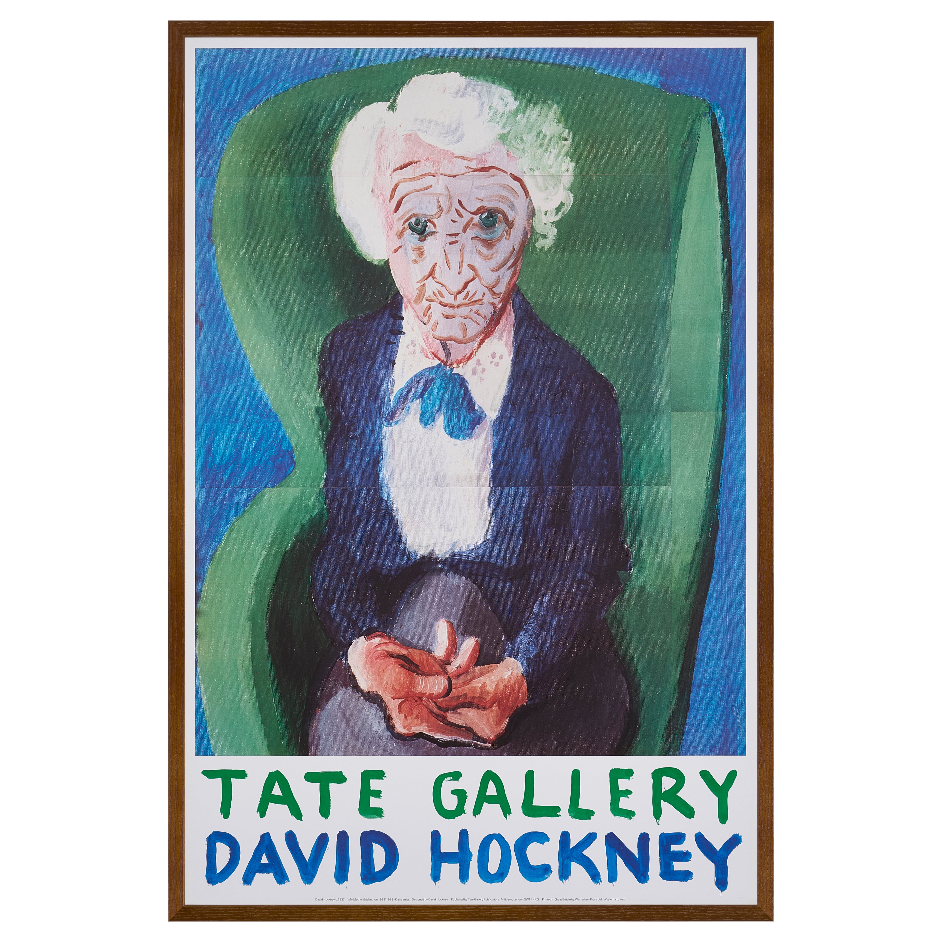 【限定10枚】My Mother Bridlington 1988 - TATE GALLERY 1988 / デイヴィッド・ホックニー