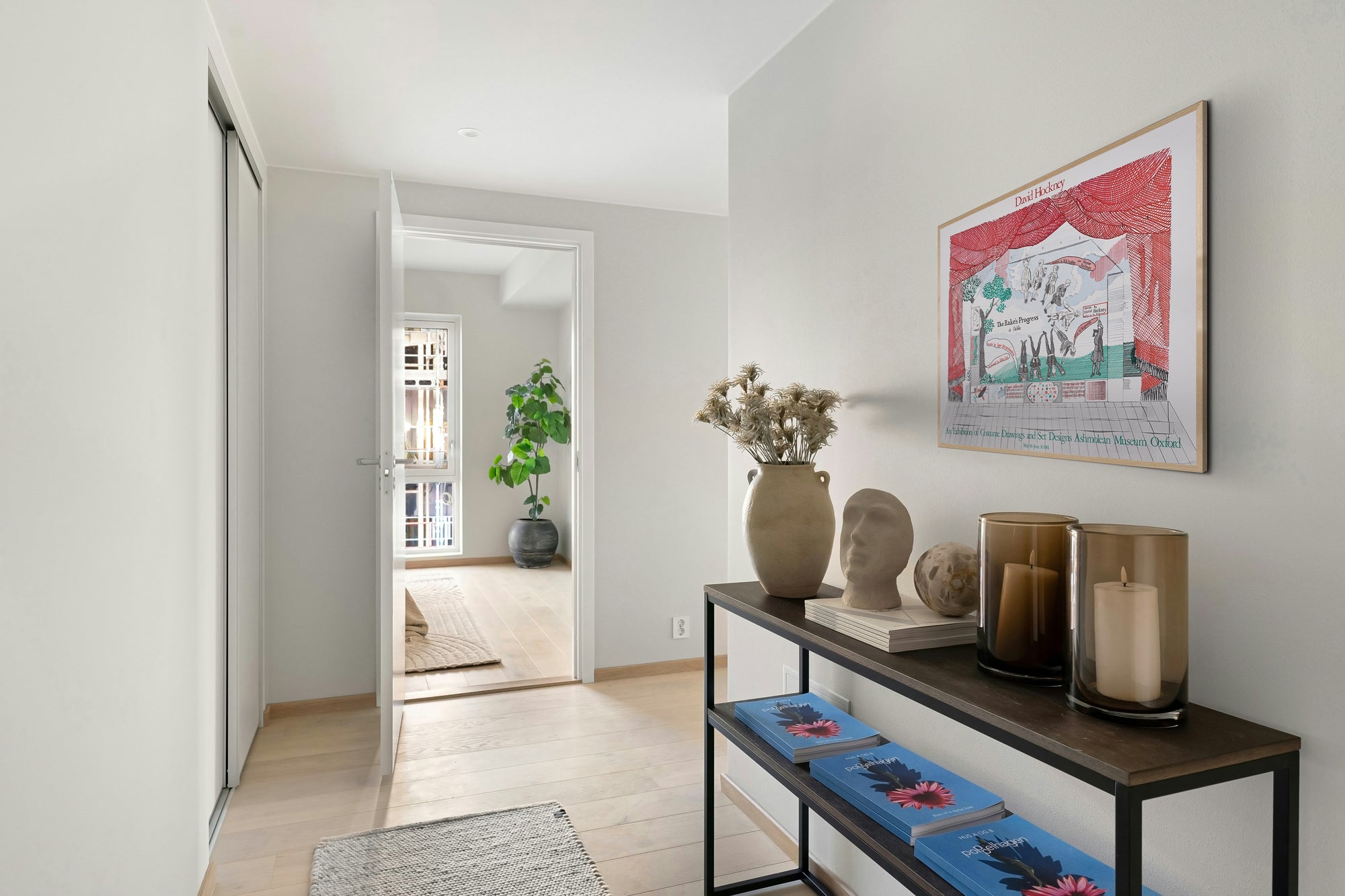 【限定10枚】Drop Curtain for ”The Rake's Progress" 1975-1979 - Ashmolean Museum 1979 / デイヴィッド・ホックニー