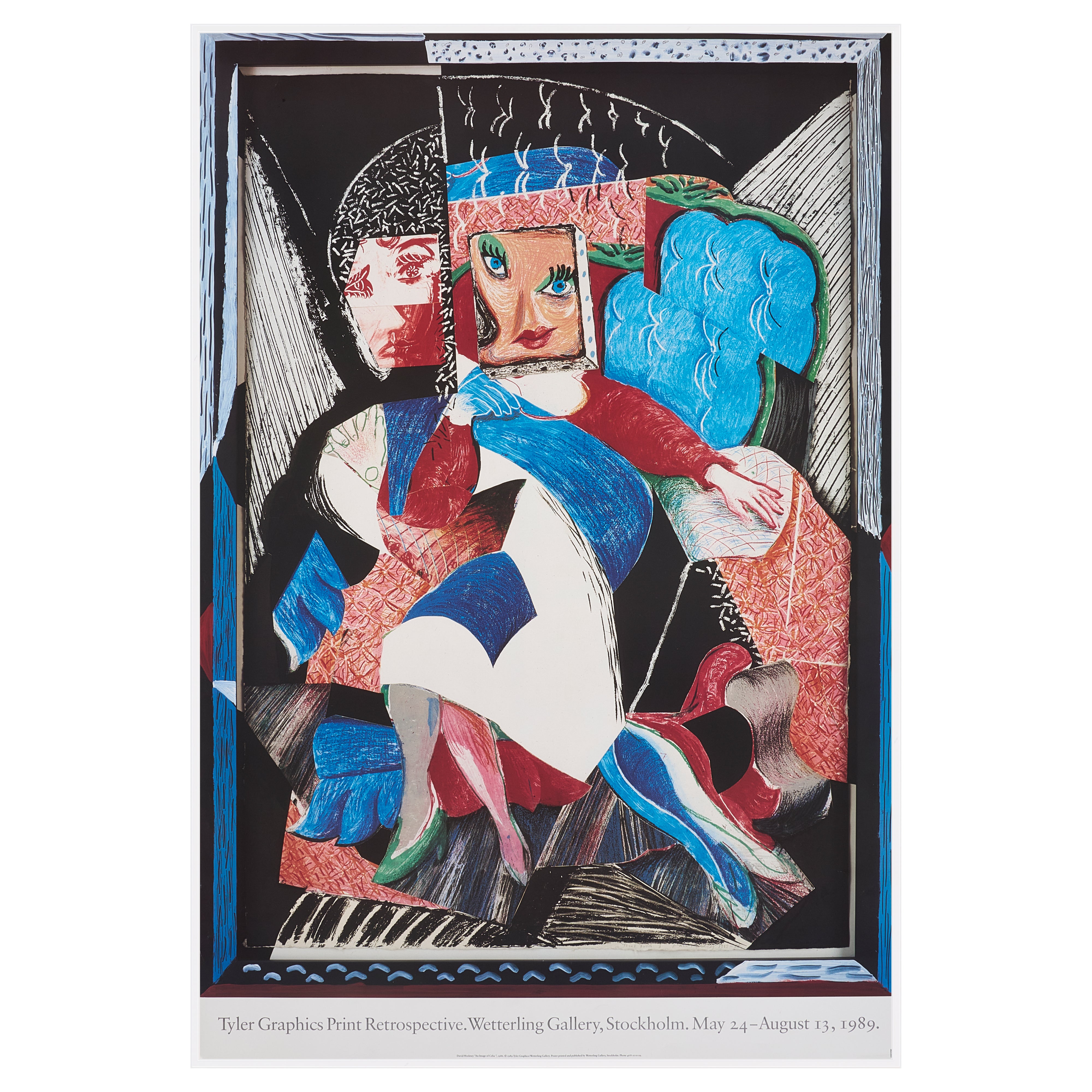 【限定10枚】An Image of Celia 1986 - Wetterling Gallery 1989 / デイヴィッド・ホックニー