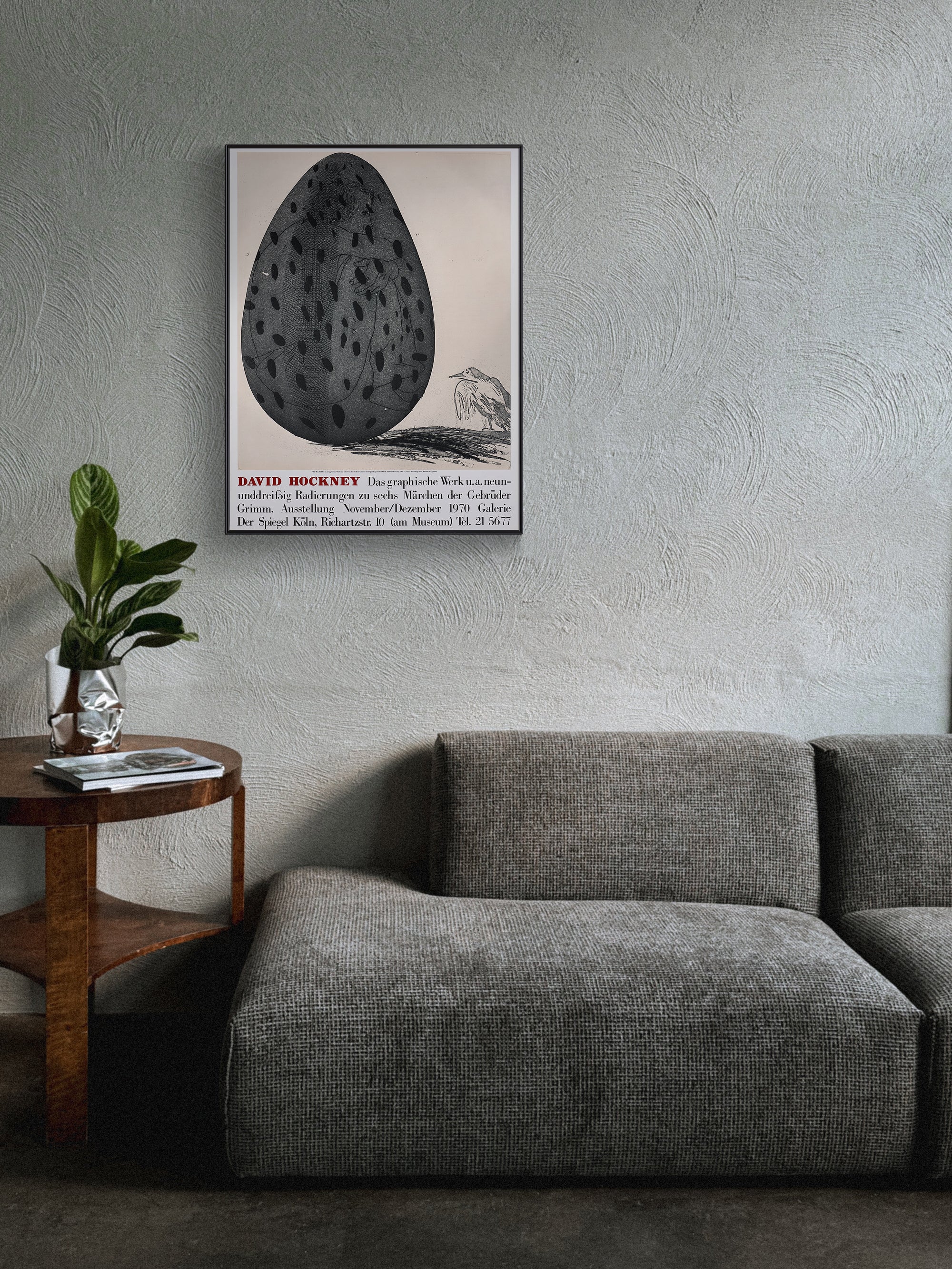 【限定10枚】The Boy Hidden in an Egg 1969 - Galerie Der Speigel, Köln 1970 / デイヴィッド・ホックニー