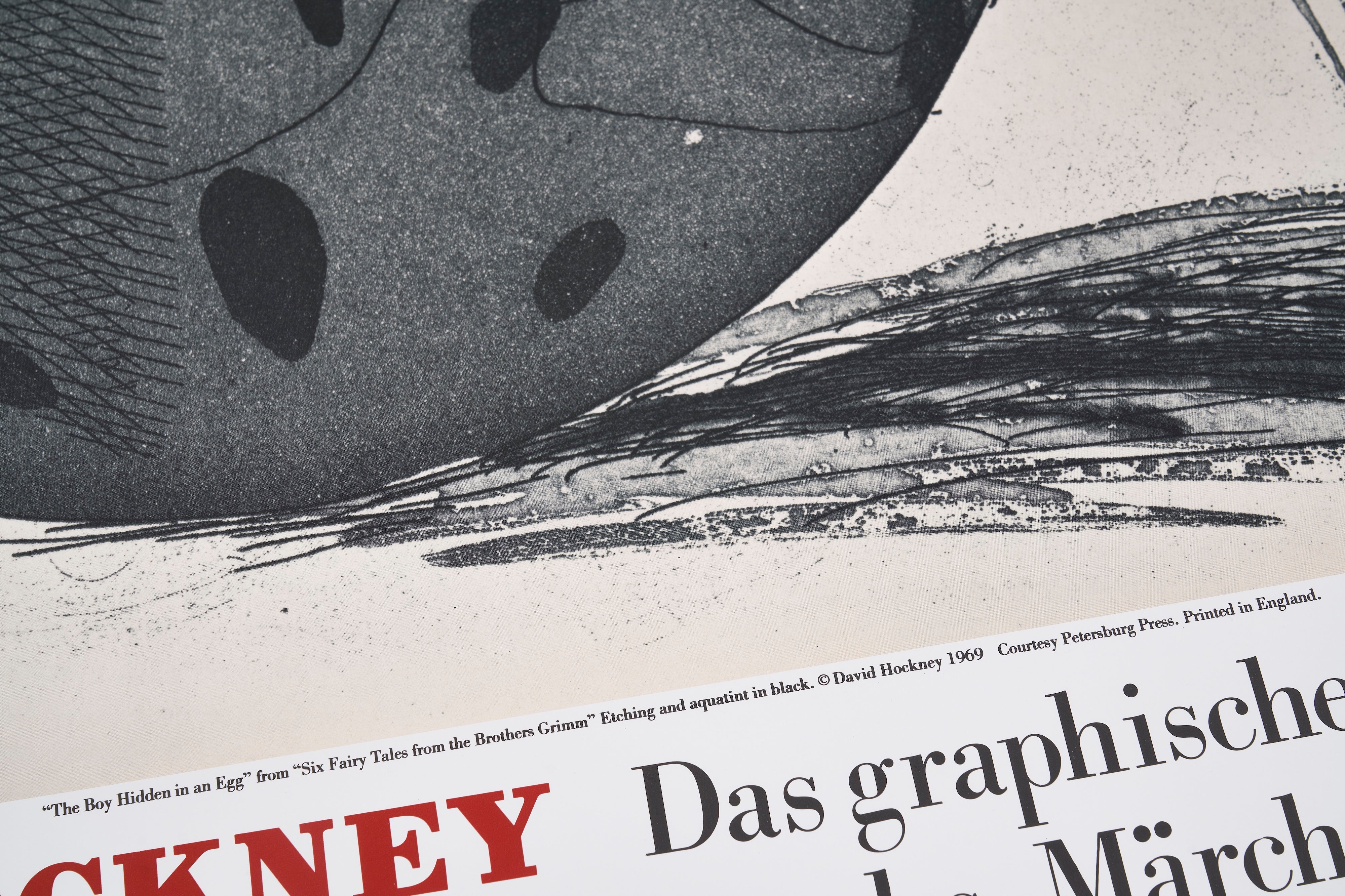 【限定10枚】The Boy Hidden in an Egg 1969 - Galerie Der Speigel, Köln 1970 / デイヴィッド・ホックニー