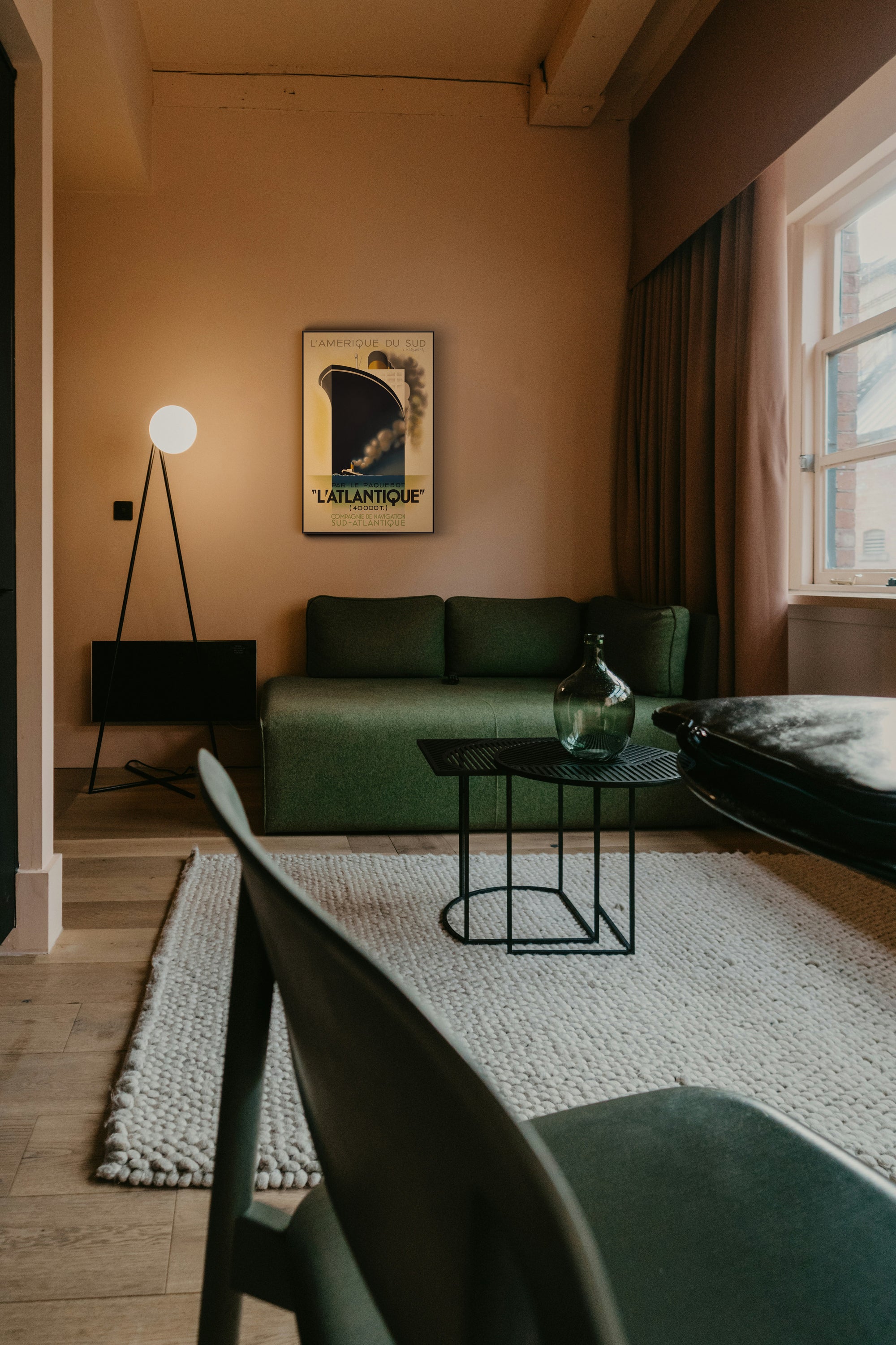 【限定5枚】L'ATLANTIQUE 1931 - NOUVELLES IMAGES 1983 / アドルフ・ムーロン・カッサンドル