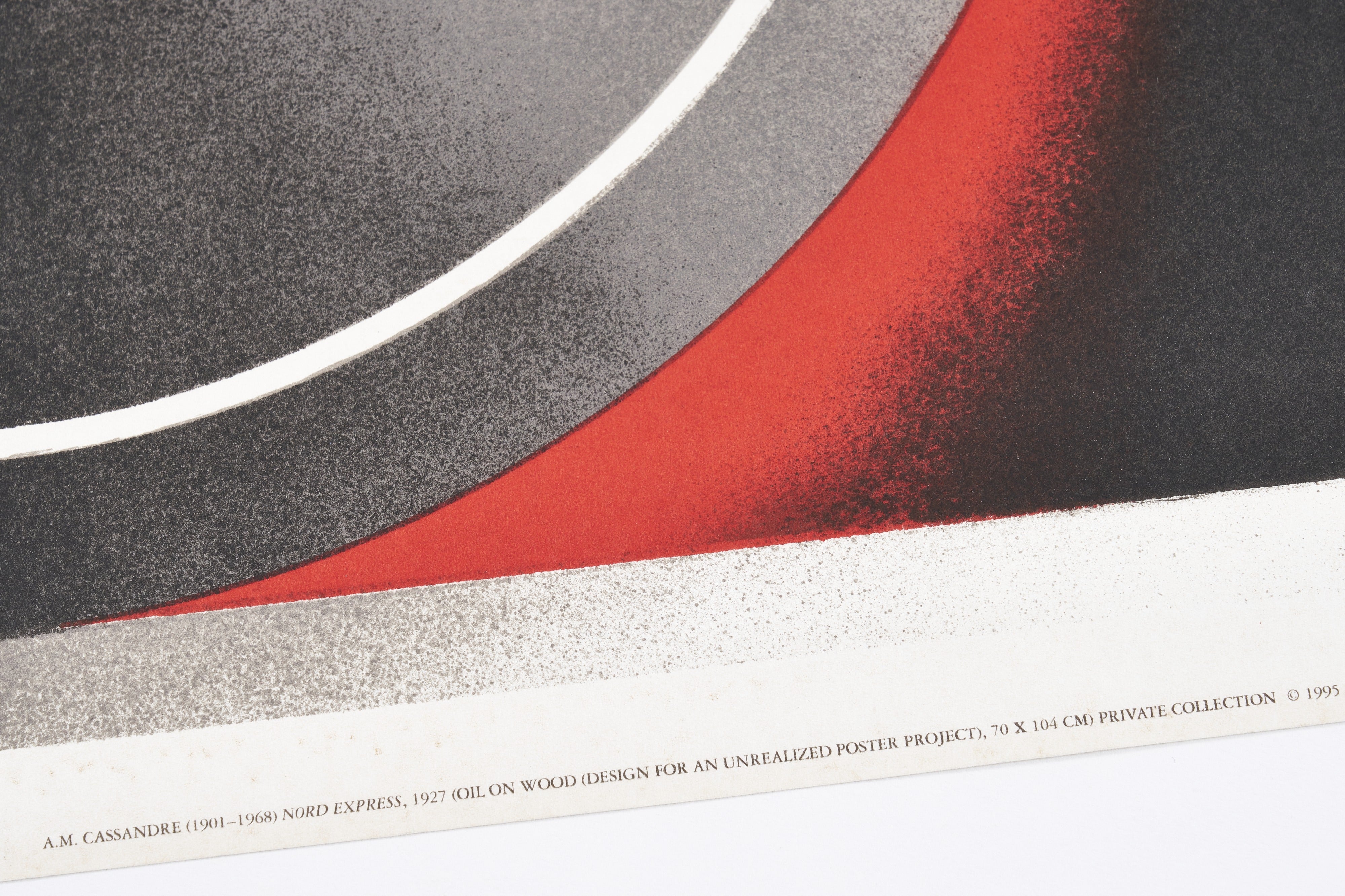 【限定5枚】NORD-EXPRESS 1927 - L’ATELIER MOURLOT 1995 / アドルフ・ムーロン・カッサンドル