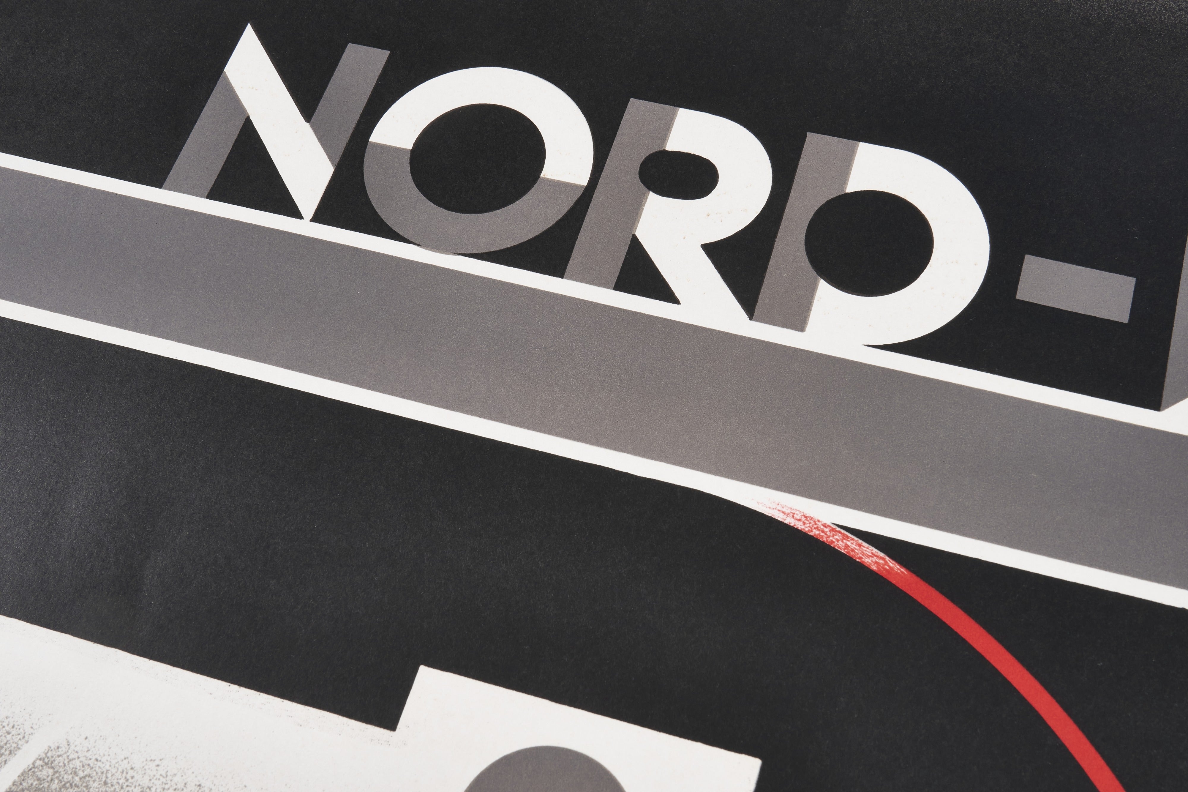 【限定5枚】NORD-EXPRESS 1927 - L’ATELIER MOURLOT 1995 / アドルフ・ムーロン・カッサンドル