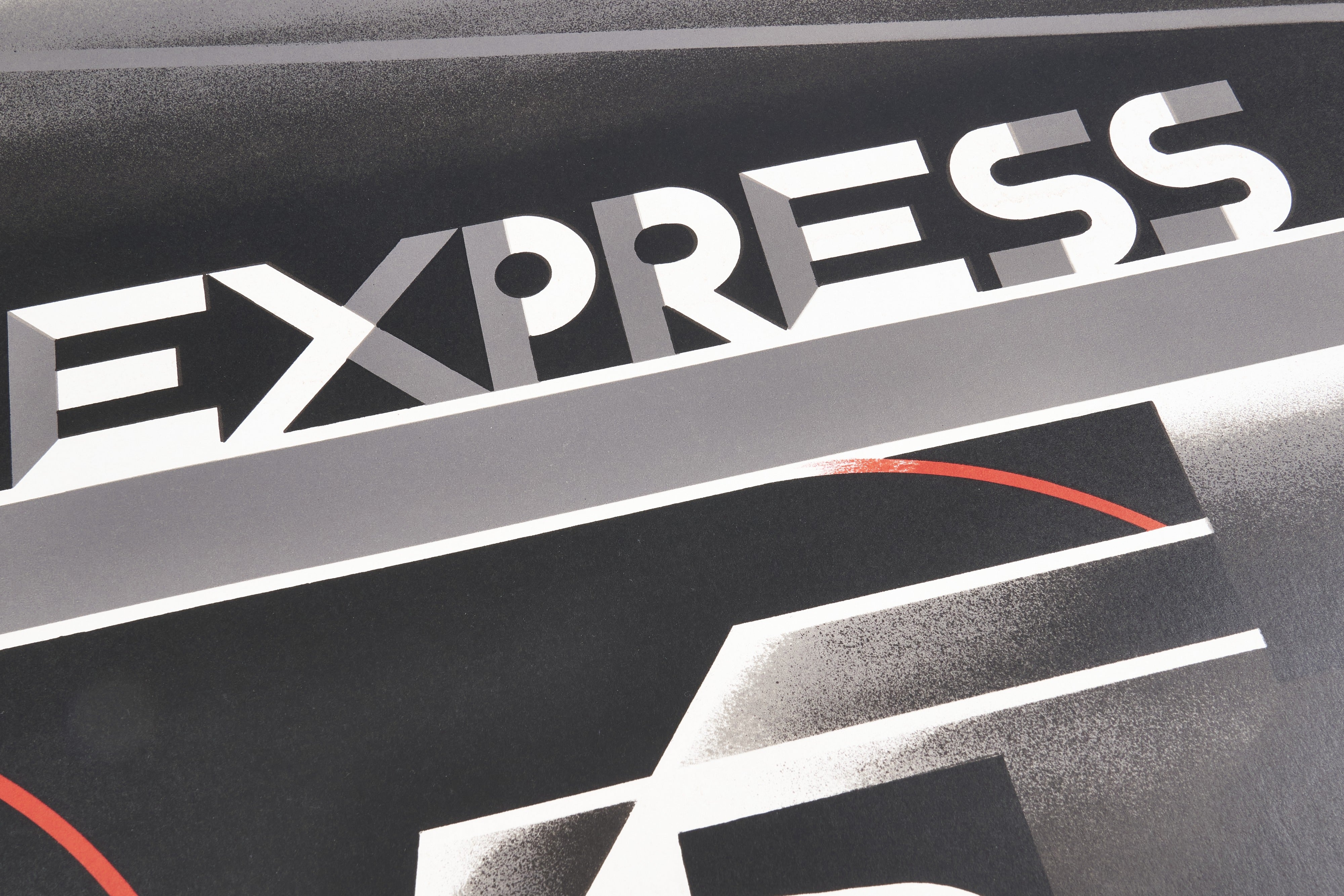 【限定5枚】NORD-EXPRESS 1927 - L’ATELIER MOURLOT 1995 / アドルフ・ムーロン・カッサンドル