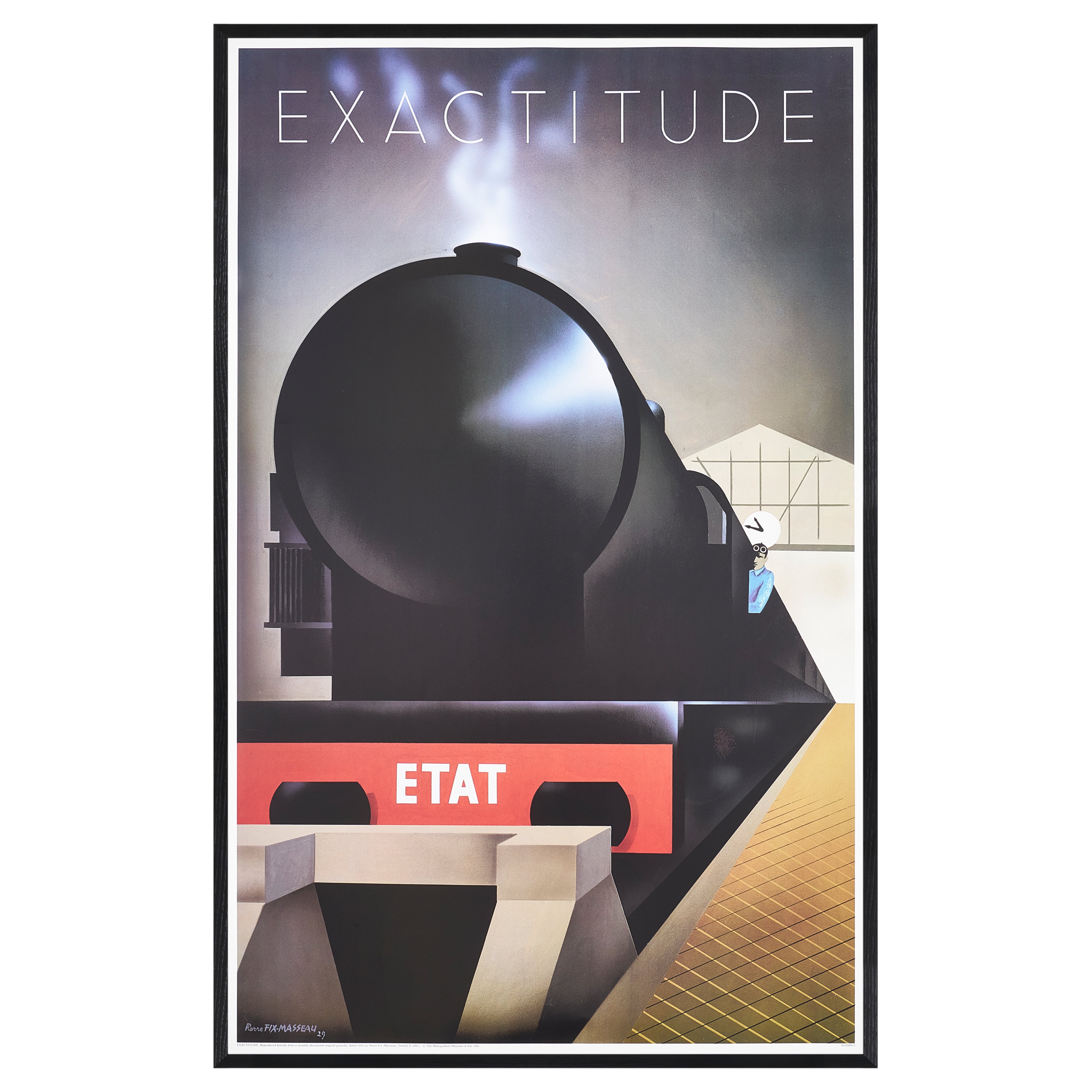 【限定10枚】EXACTITUDE 1929 - The Metropolitan Museum of Art 1982 / ピエール・フィックス=マッソー