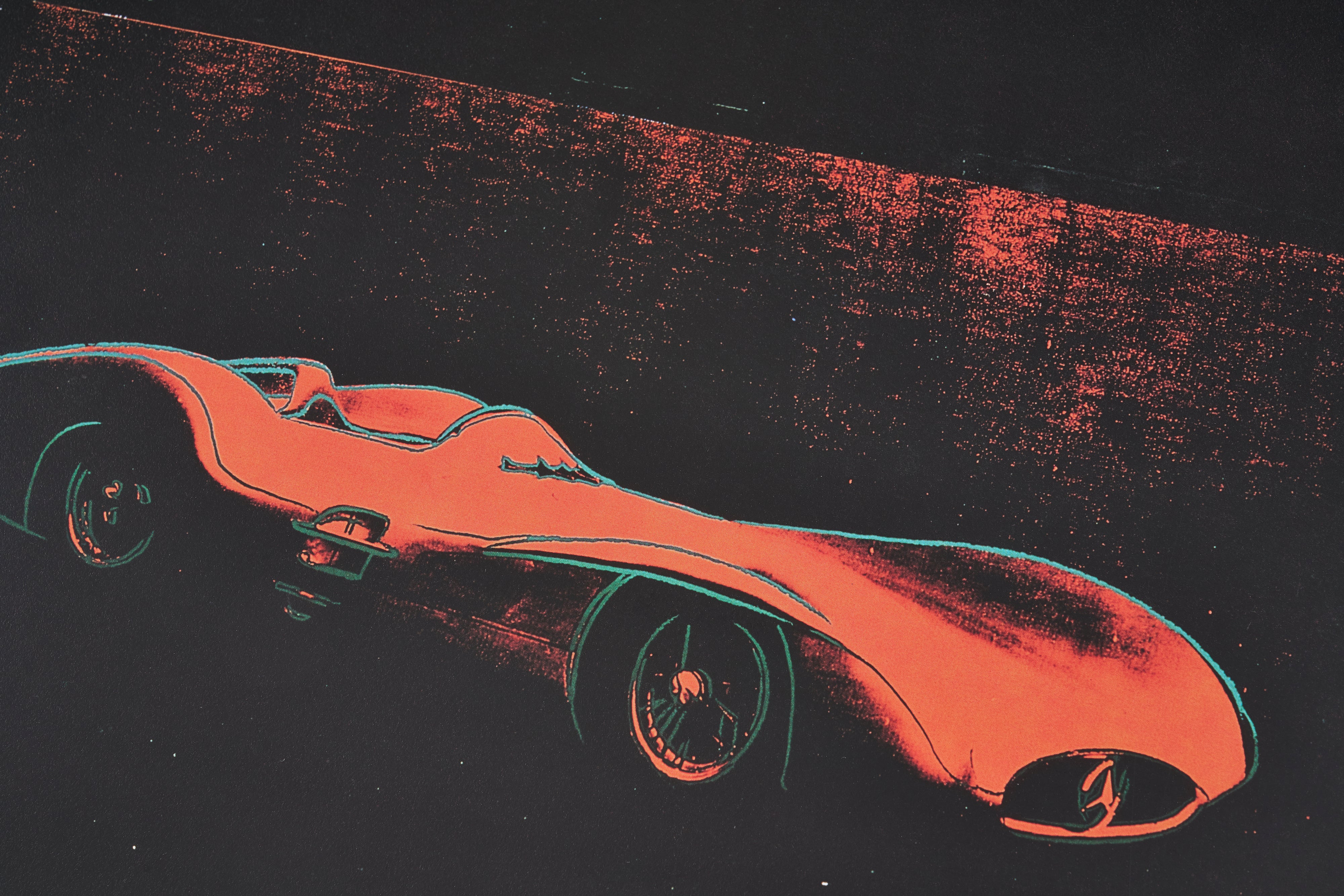 完売【限定3枚】MERCEDES-BENZ FORMEL-I-RENNWAGEN W 196 R STROMLINIE 1954, 1987 - GALERIE HANS MAYER 1988 / アンディ・ウォーホル