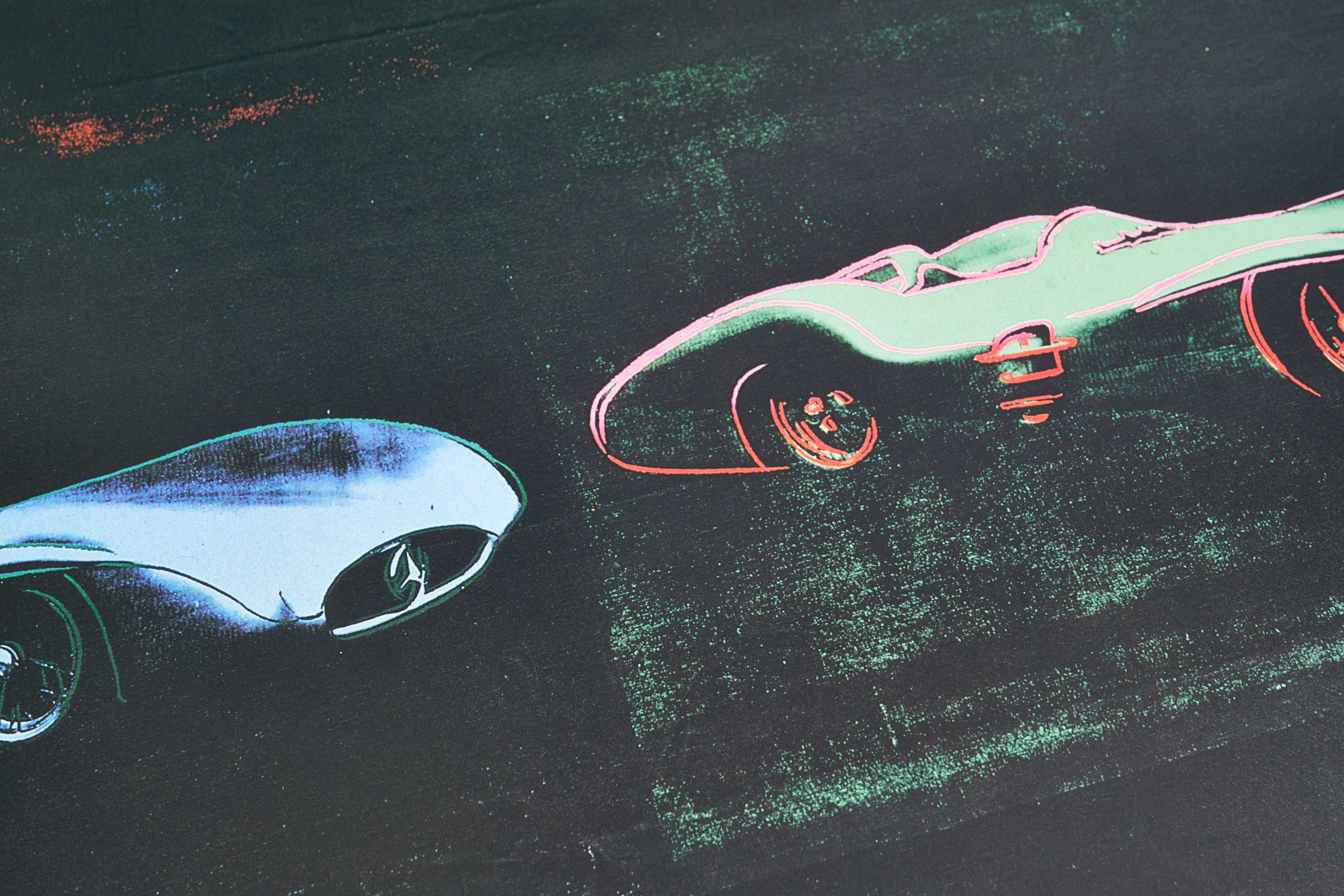 完売【限定3枚】MERCEDES-BENZ FORMEL-I-RENNWAGEN W 196 R STROMLINIE 1954, 1987 - GALERIE HANS MAYER 1988 / アンディ・ウォーホル