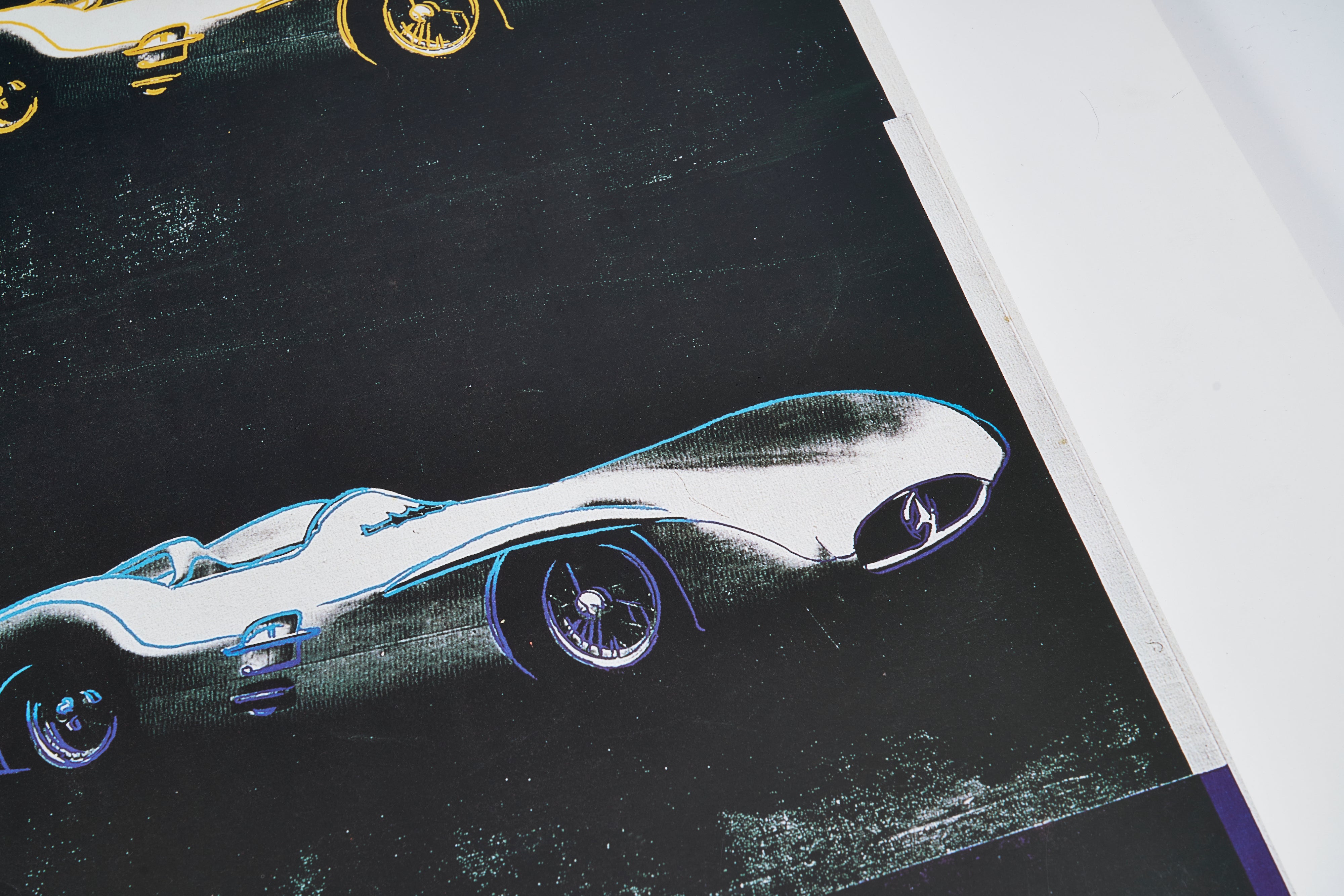 完売【限定3枚】MERCEDES-BENZ FORMEL-I-RENNWAGEN W 196 R STROMLINIE 1954, 1987 - GALERIE HANS MAYER 1988 / アンディ・ウォーホル