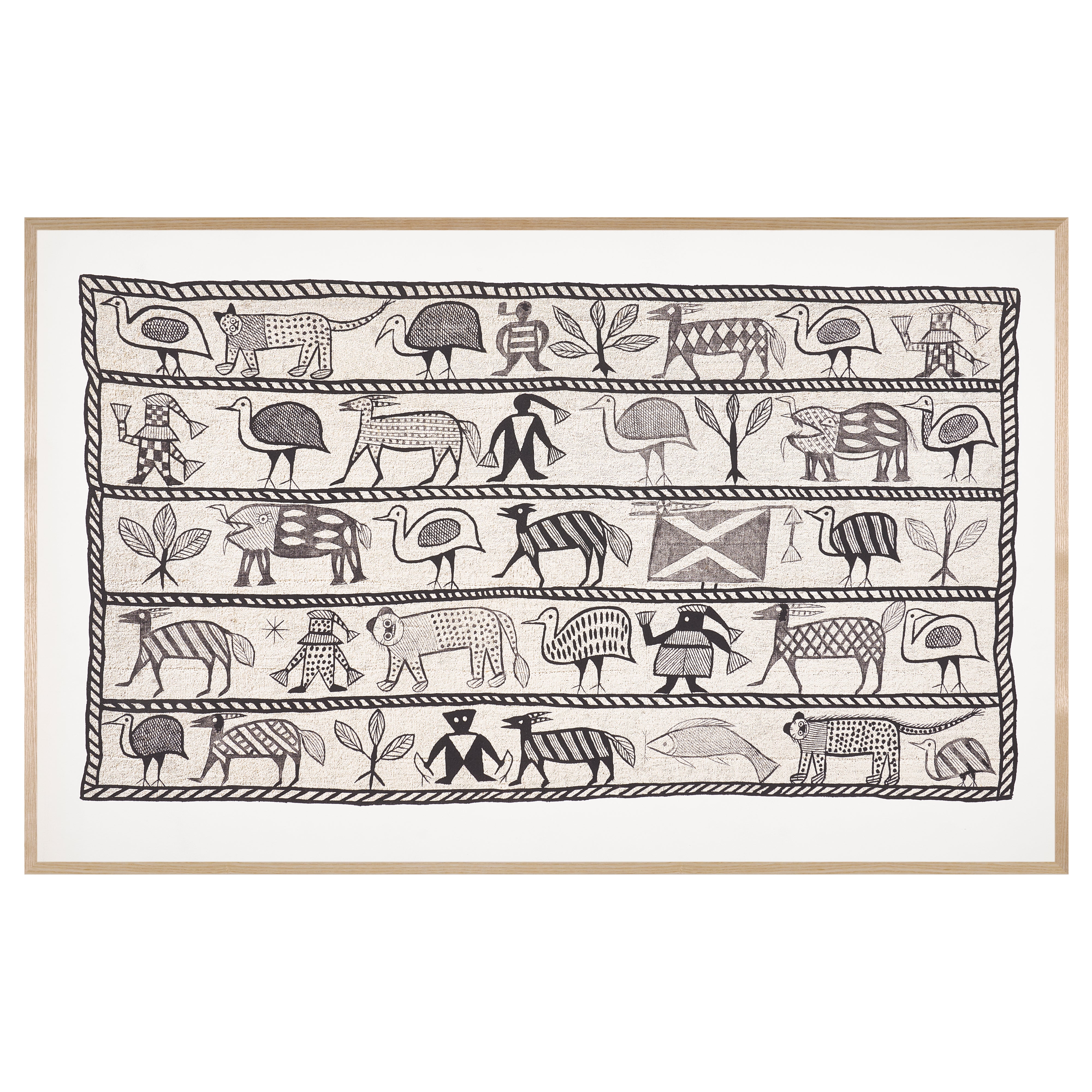 【限定10枚】Toiles de Korhogo by Sénoufo - Nouvelles Images 1995 / アノニマス