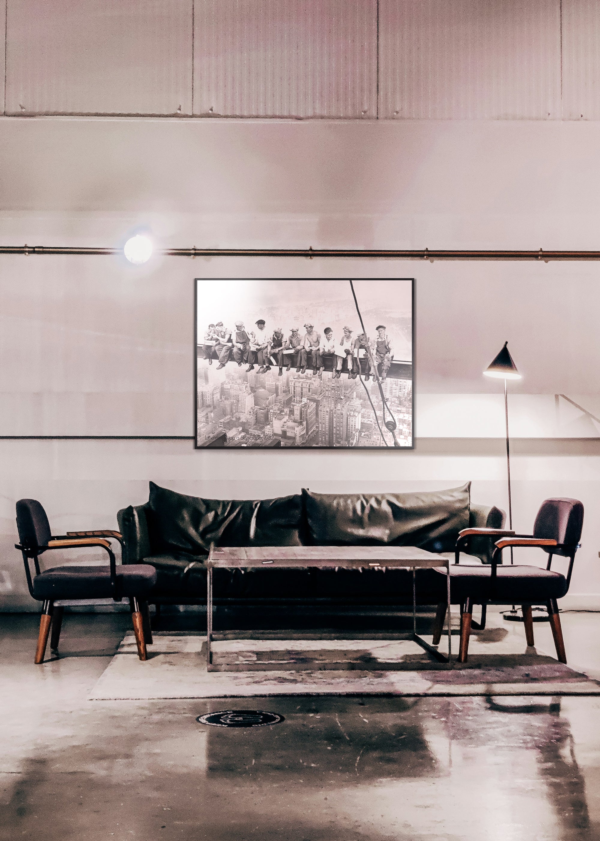 【限定5枚】Lunchitime Atop a Skyscraper 1932 - LEM Milano 1991 / ベットマン・アーカイブ