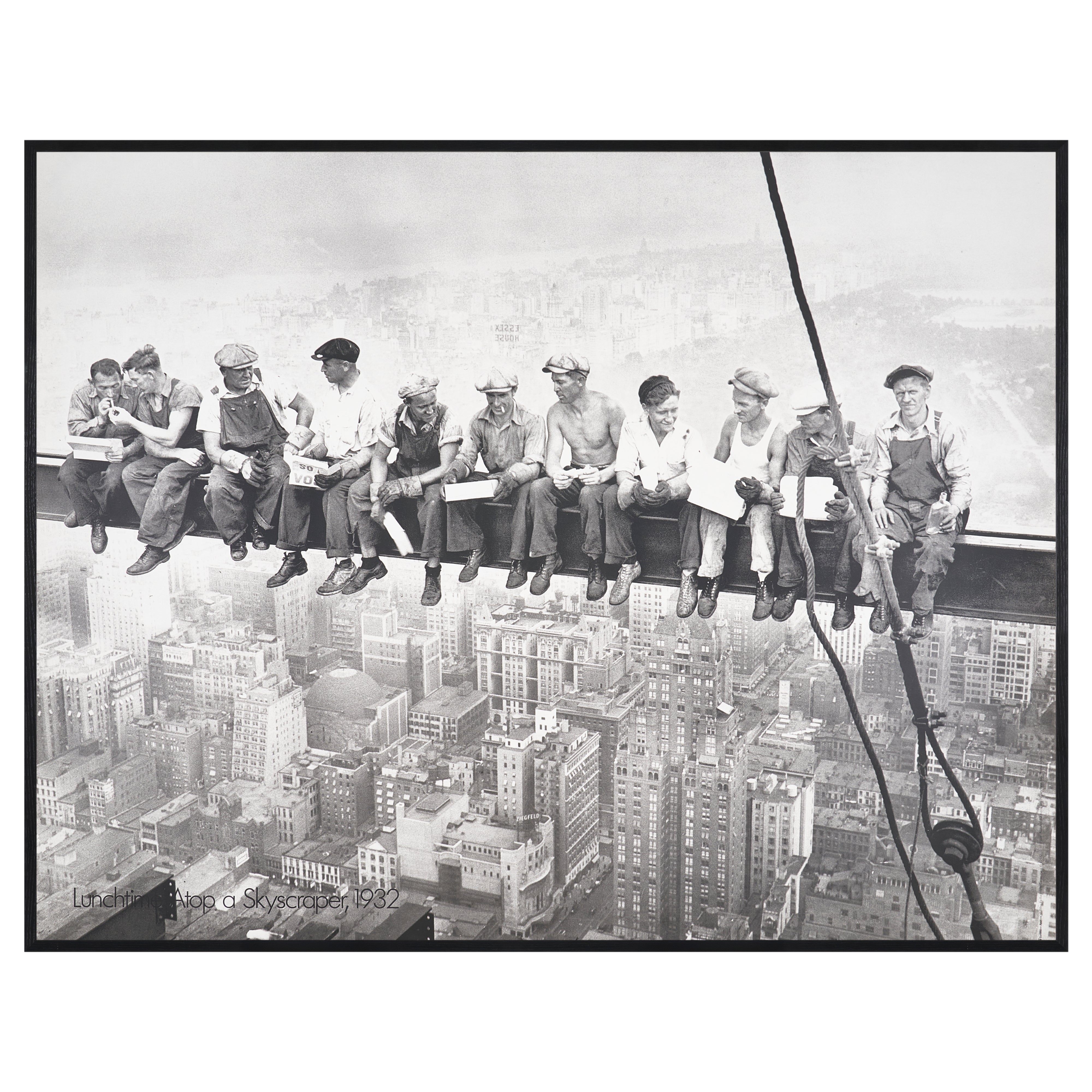 【限定5枚】Lunchitime Atop a Skyscraper 1932 - LEM Milano 1991 / ベットマン・アーカイブ