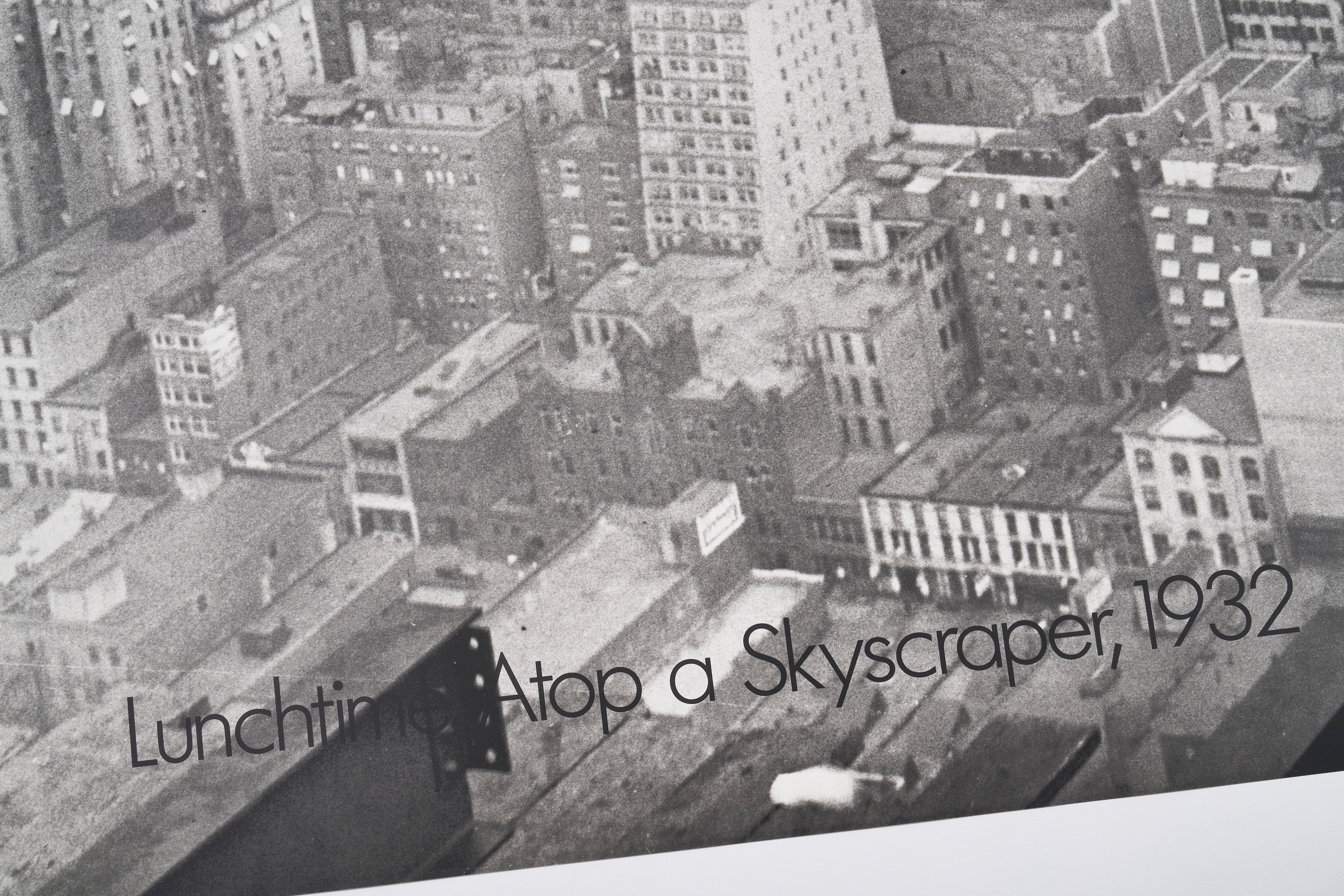 【限定5枚】Lunchitime Atop a Skyscraper 1932 - LEM Milano 1991 / ベットマン・アーカイブ