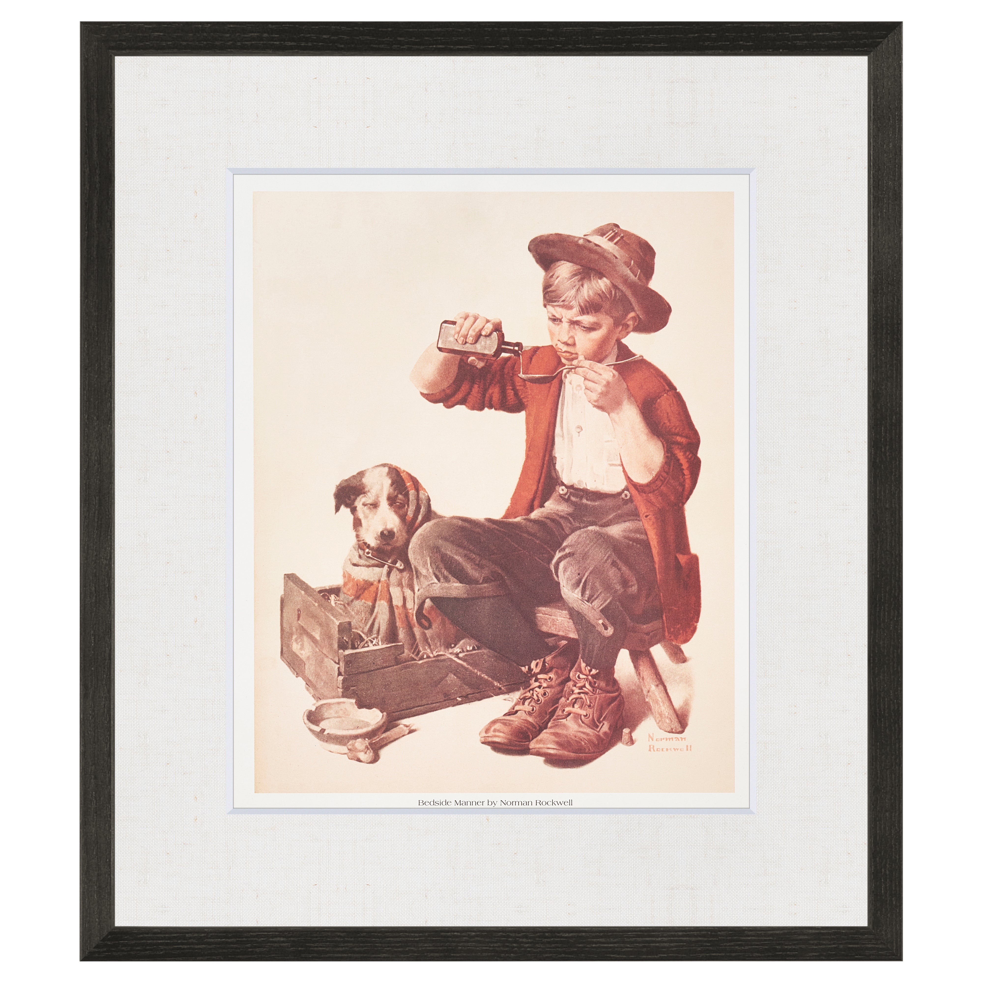 【限定10枚】Bedside Manner 1923 - CURTIS PUBLISHING 1992 (Small) / ノーマン・ロックウェル