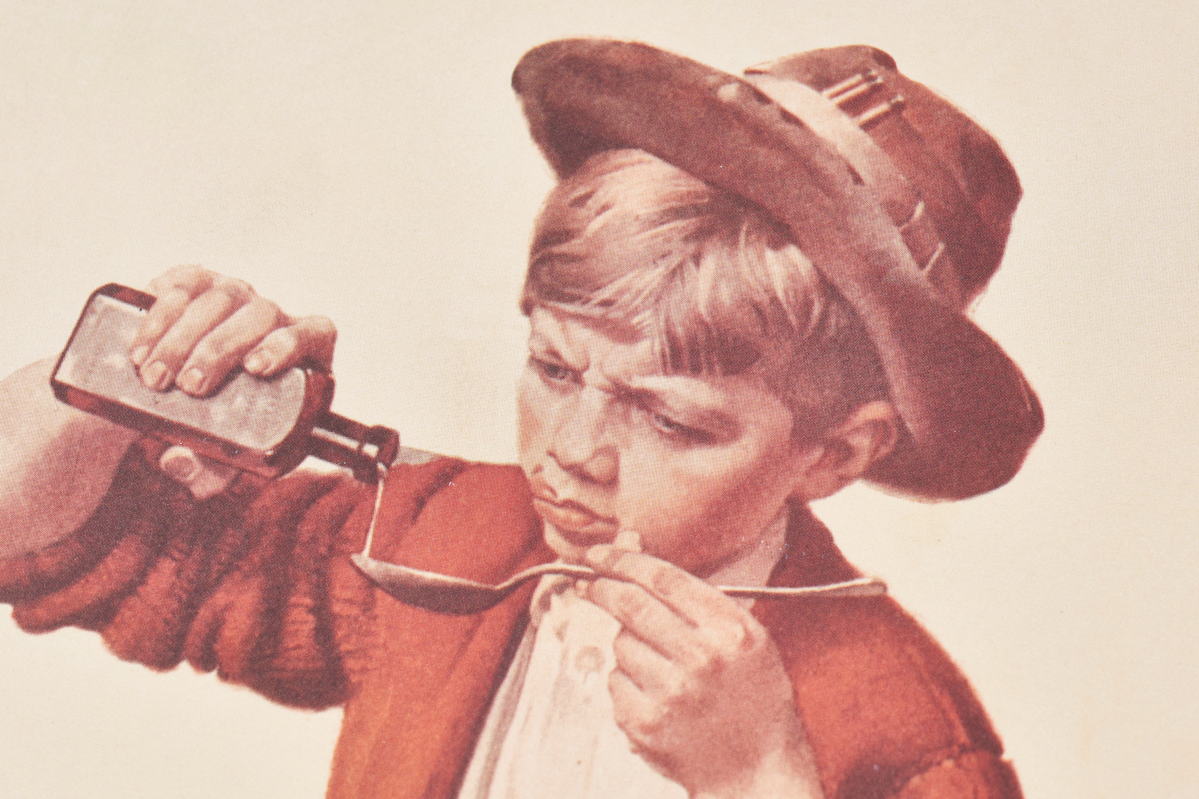 【限定10枚】Bedside Manner 1923 - CURTIS PUBLISHING 1992 (Small) / ノーマン・ロックウェル