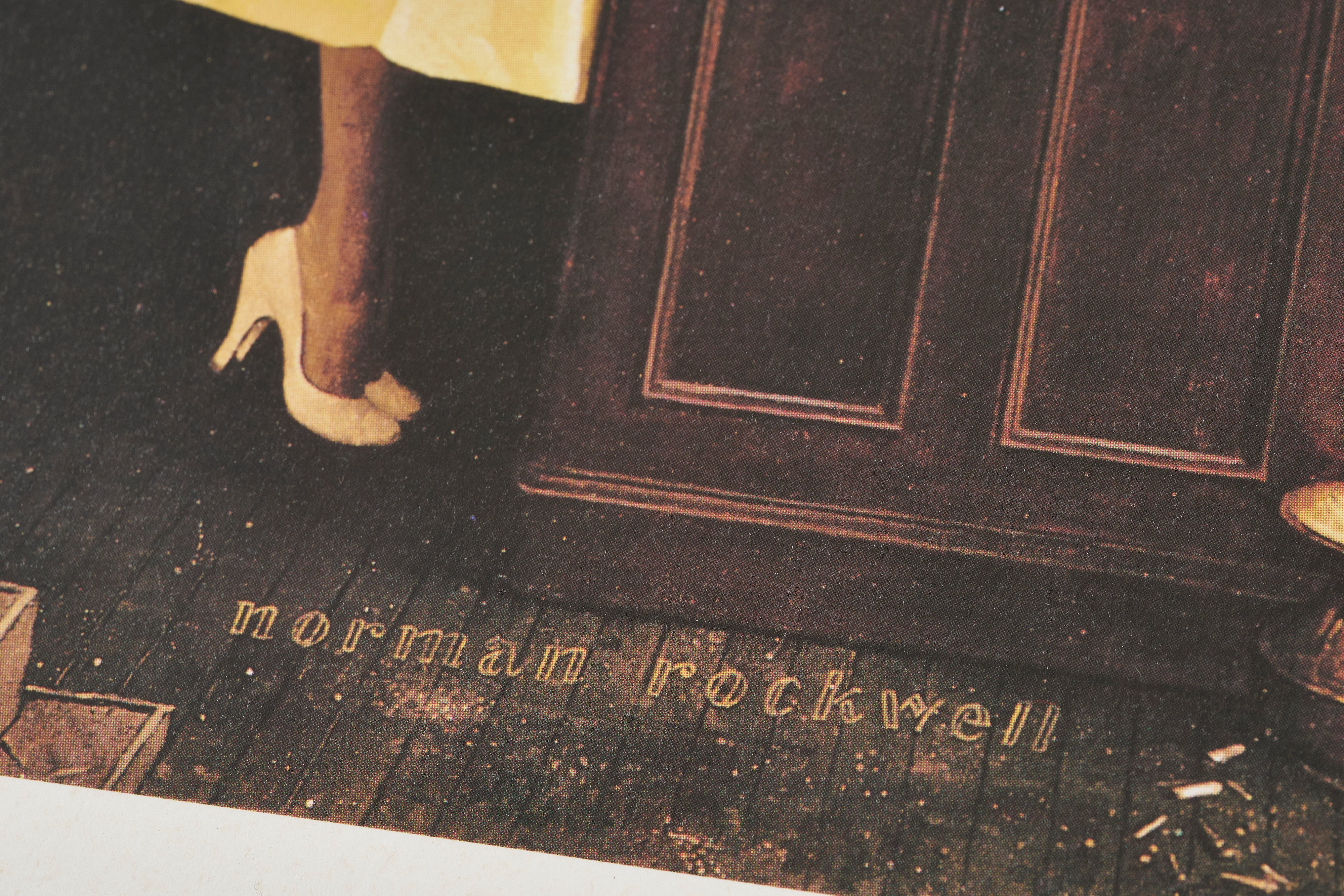 【限定10枚】The Marriage License 1955 - CURTIS PUBLISHING 1992 / ノーマン・ロックウェル