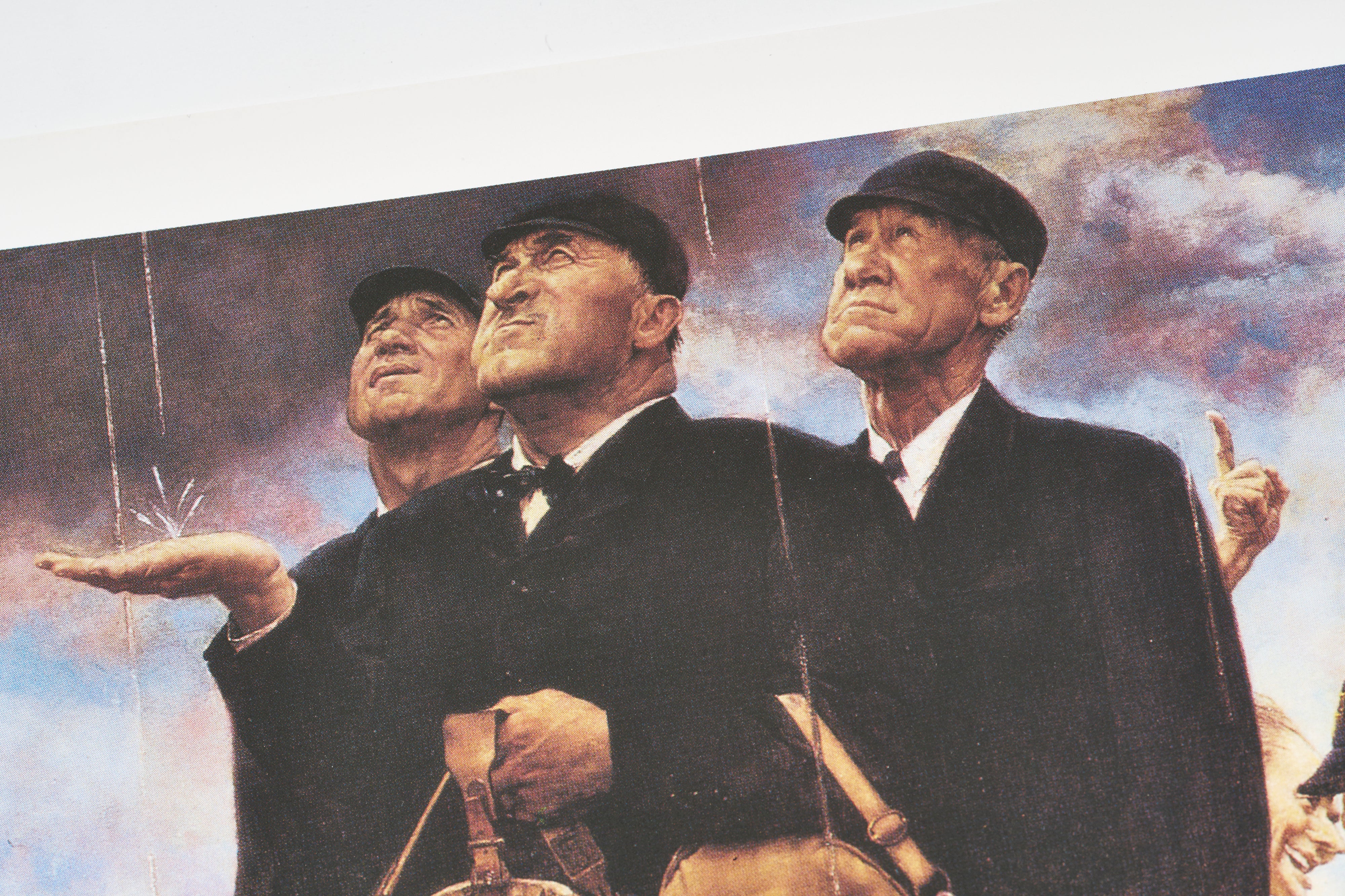 【限定10枚】Bottom of the Sixth 1949 - CURTIS PUBLISHING 1992 (Small) / ノーマン・ロックウェル