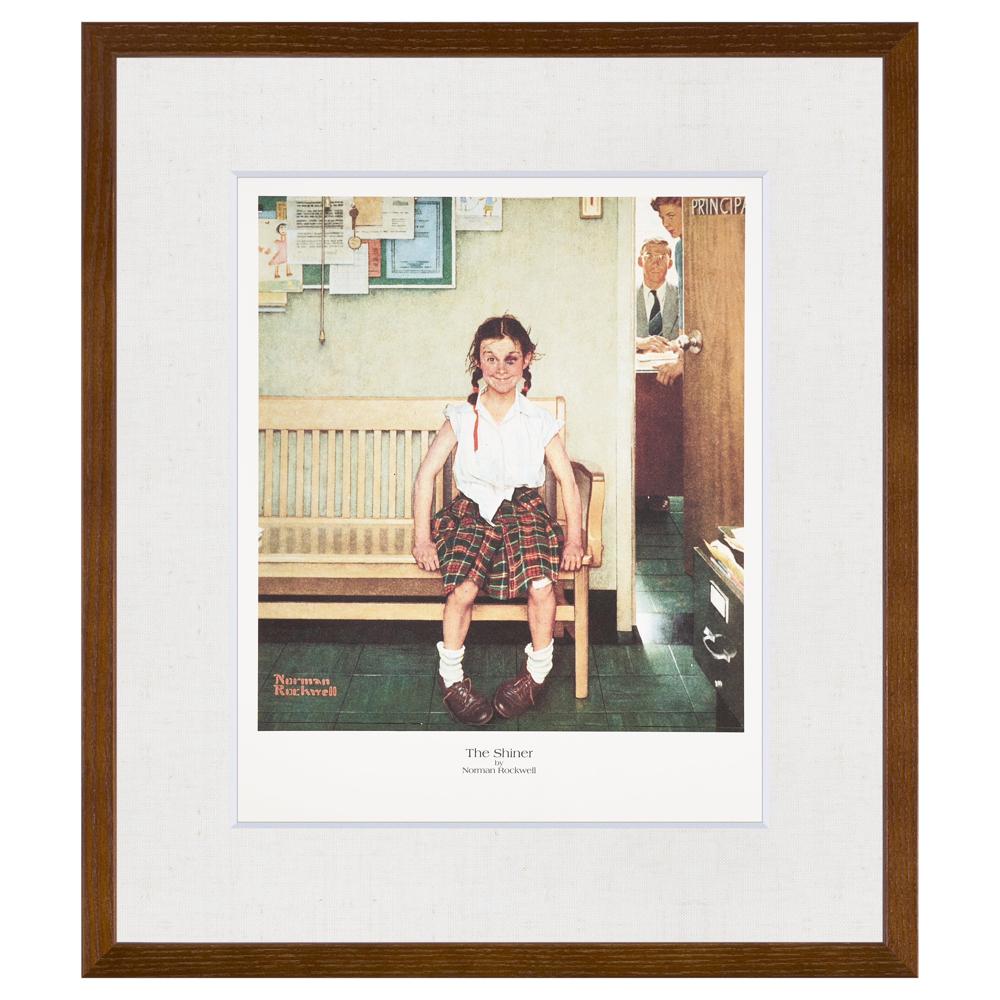 【限定10枚】The Shiner 1953 - CURTIS PUBLISHING 1992 / ノーマン・ロックウェル