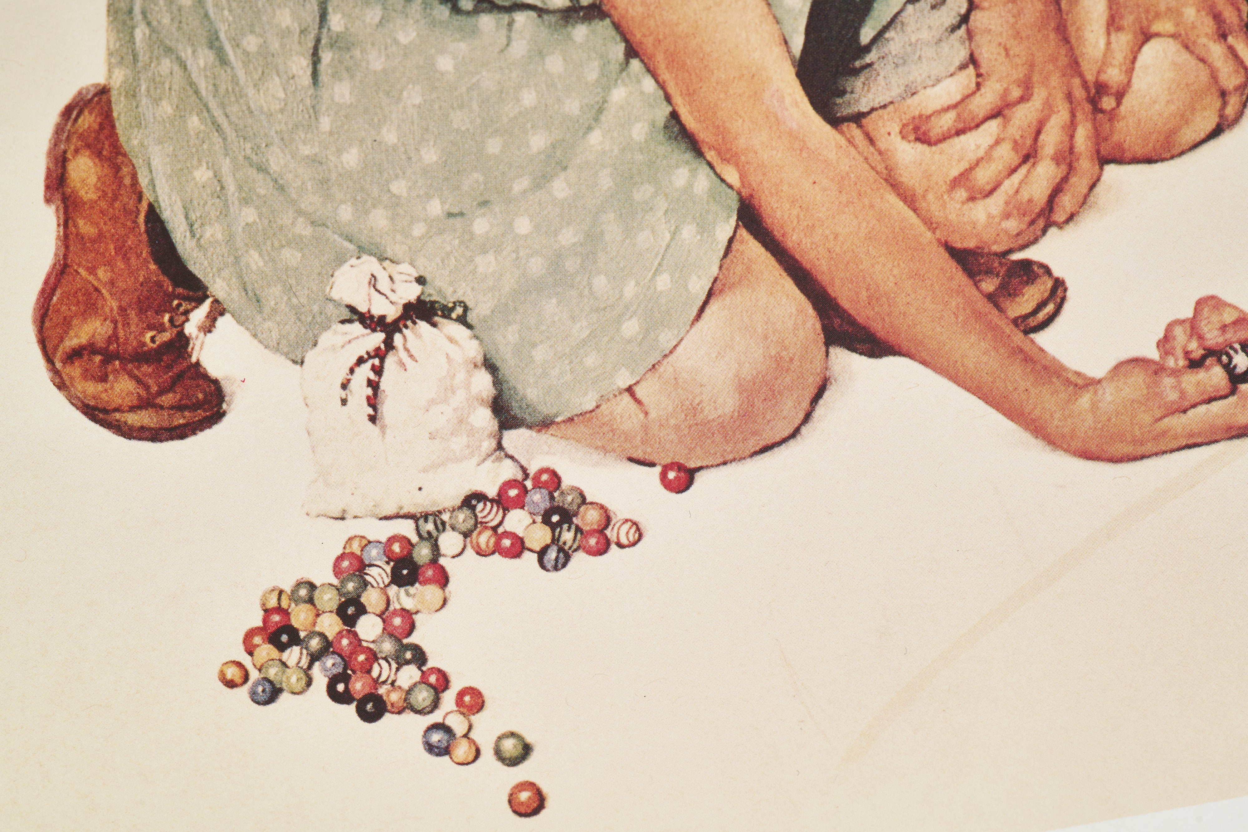 【限定10枚】Marbles Champ 1939 - CURTIS PUBLISHING 1992 (Small) / ノーマン・ロックウェル