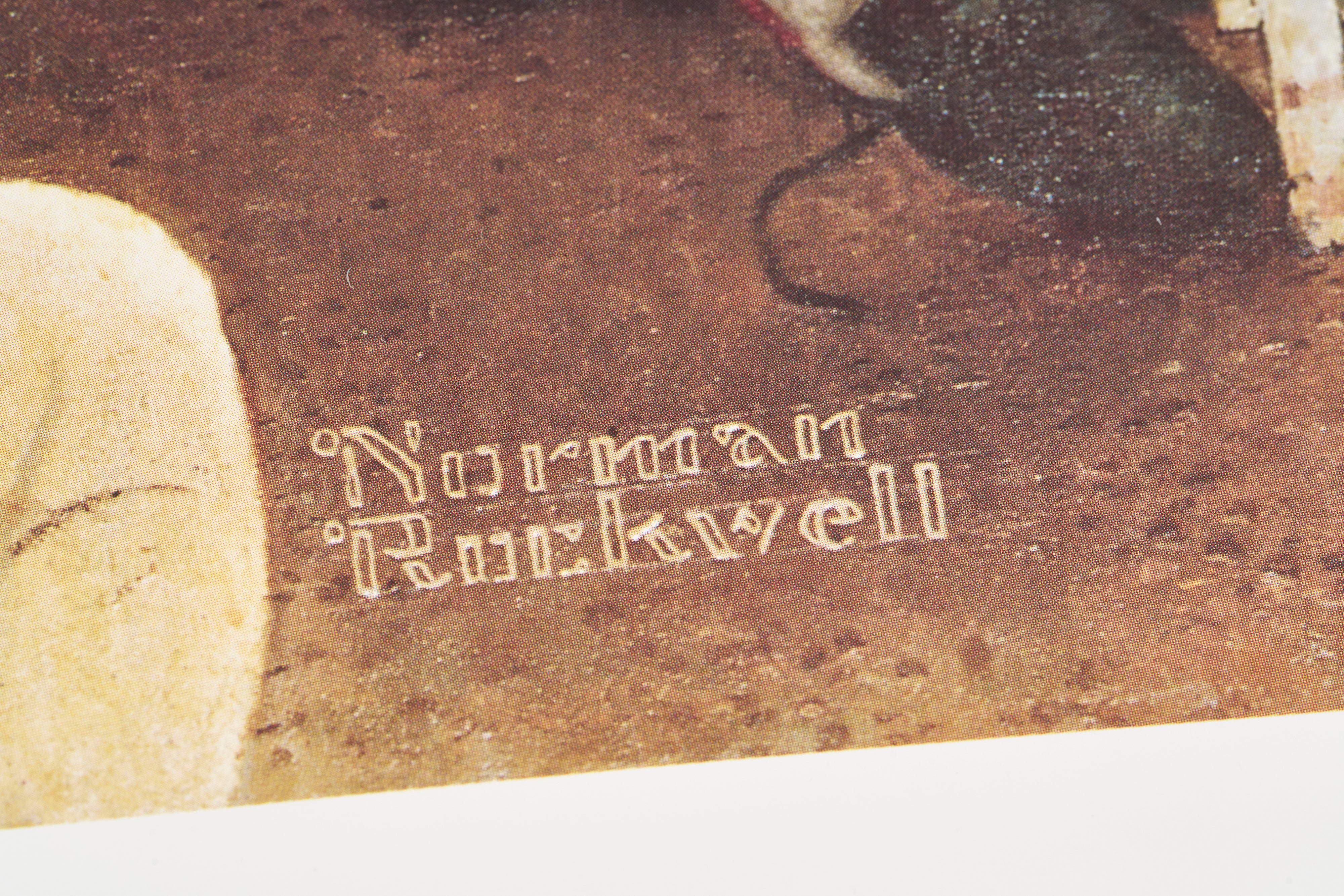 【限定10枚】The Rookie 1957 - CURTIS PUBLISHING 1992 (Big) / ノーマン・ロックウェル