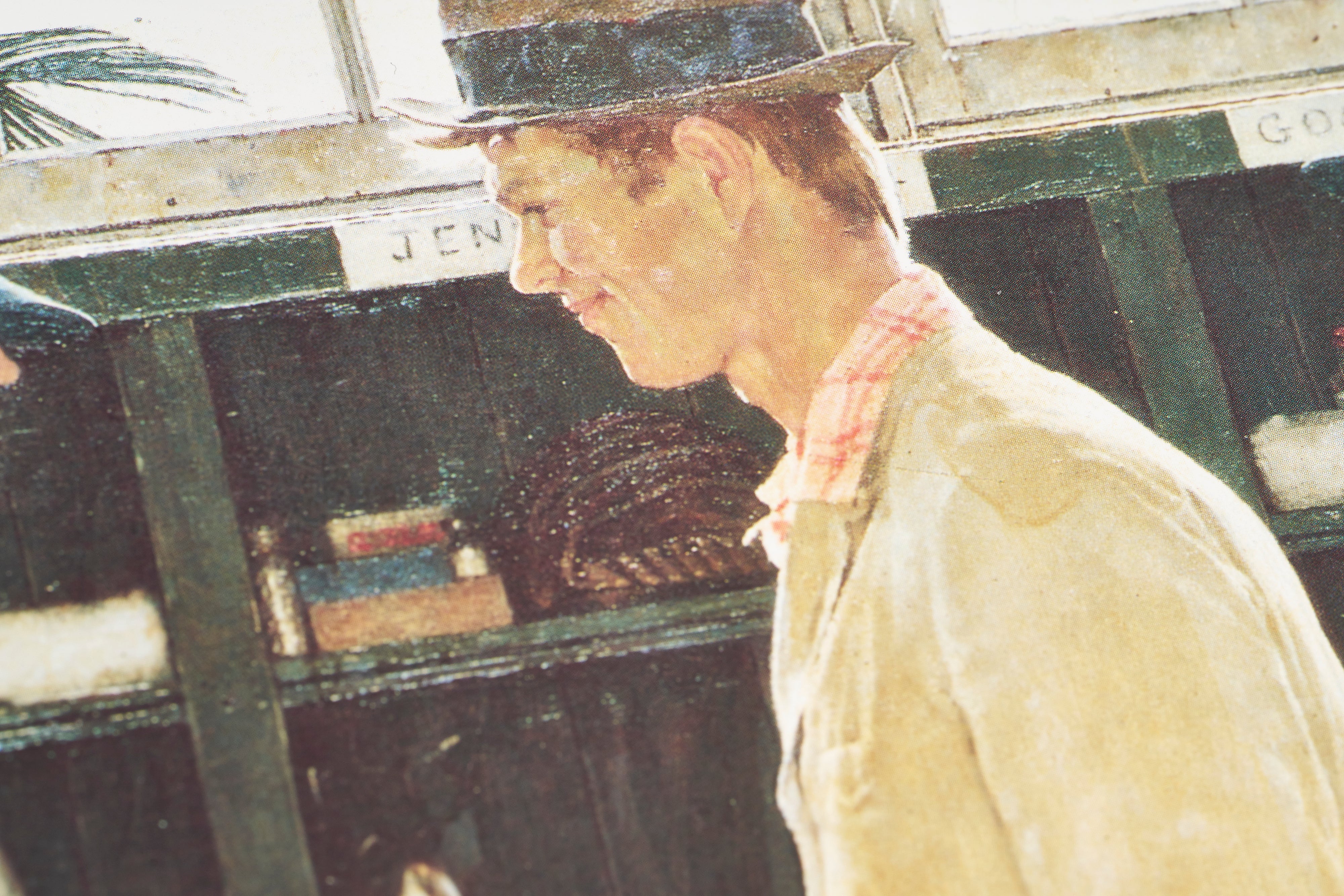 【限定10枚】The Rookie 1957 - CURTIS PUBLISHING 1992 (Big) / ノーマン・ロックウェル